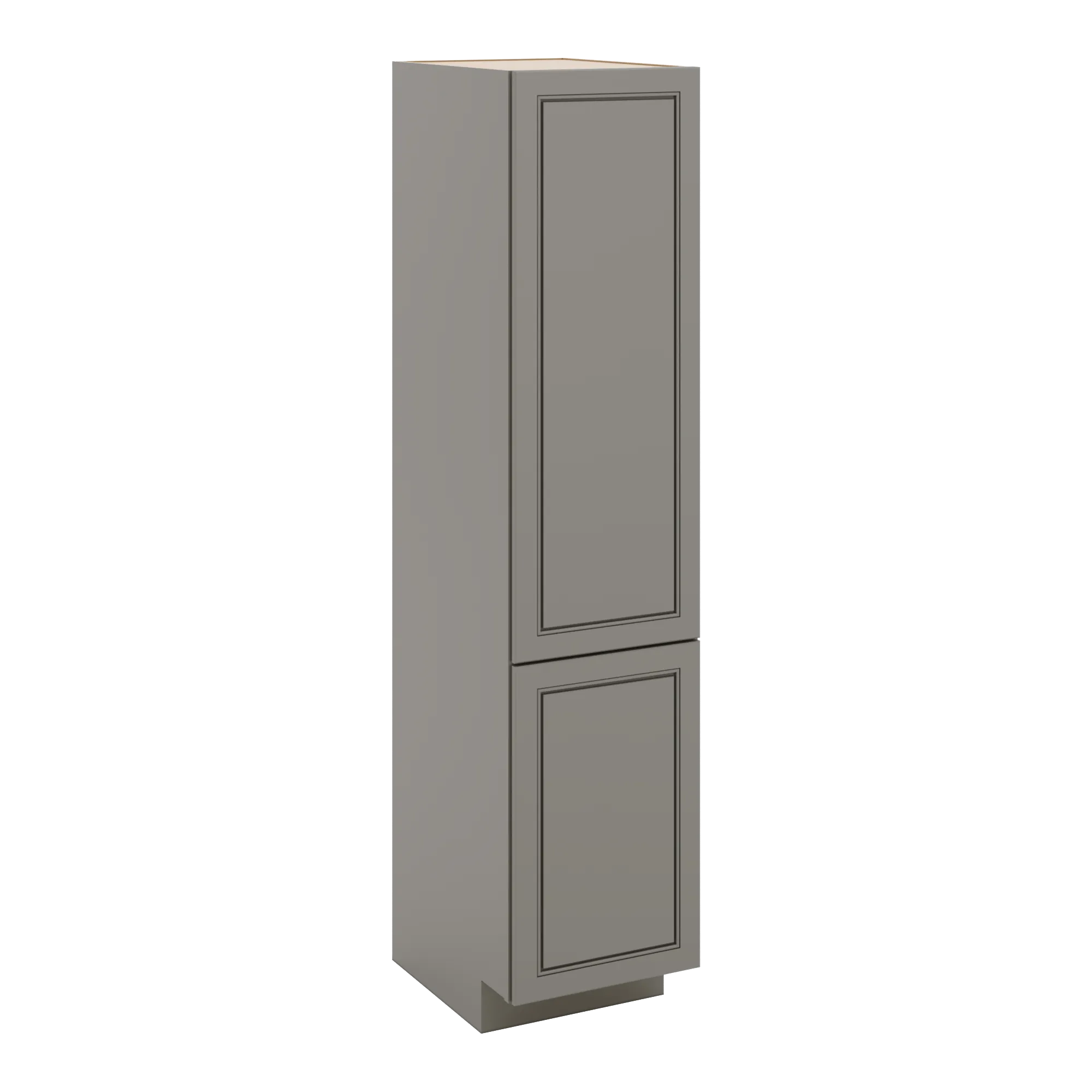 J&K Greige K3 Vanity Linen 18" W x 81" H x 24" D