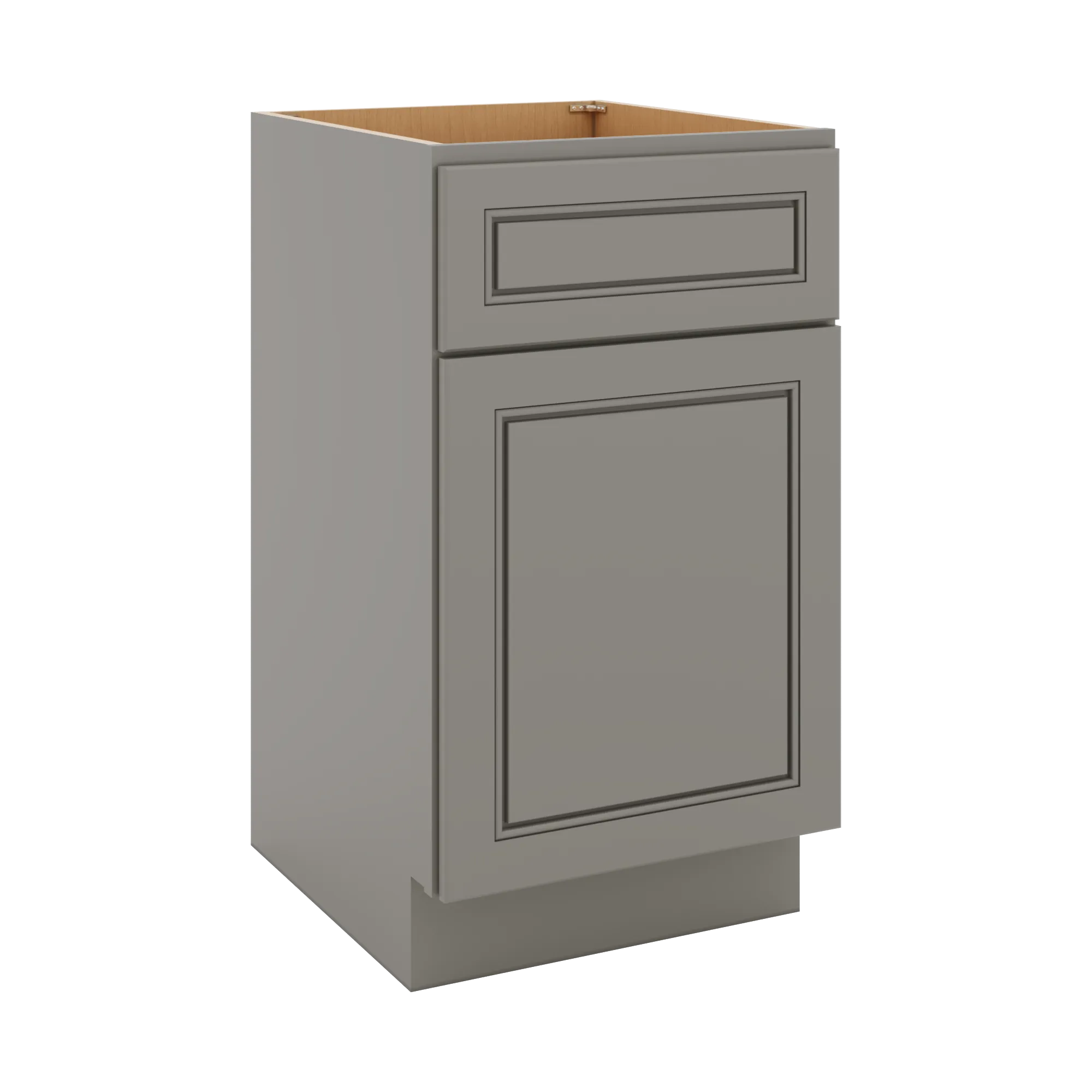 J&K Greige K3 Vanity Base Door/Drawer 18" W x 33" H x 21" D