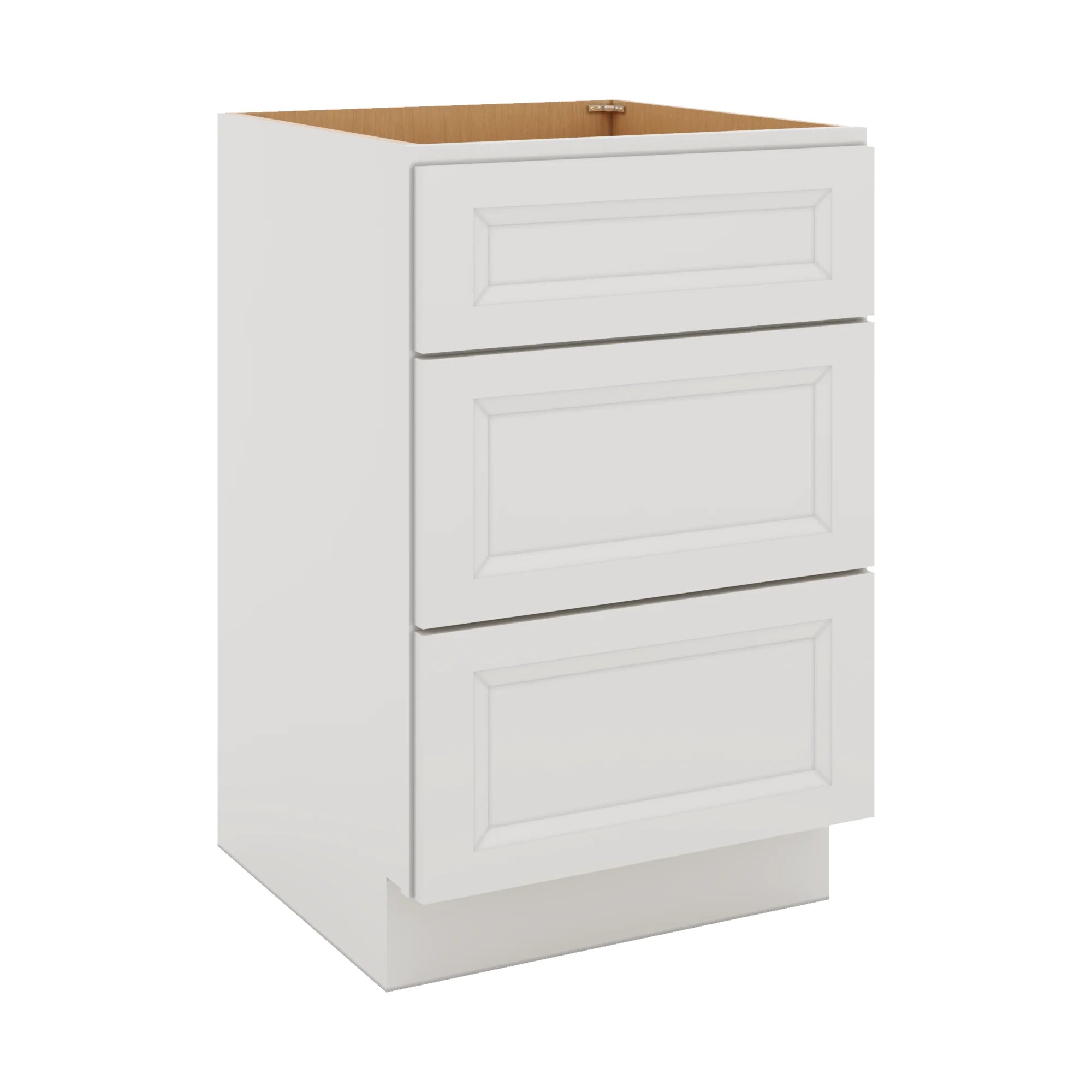 J&K Pure B5 Vanity 3 Drawer Base 21" W x 33" H x 21" D