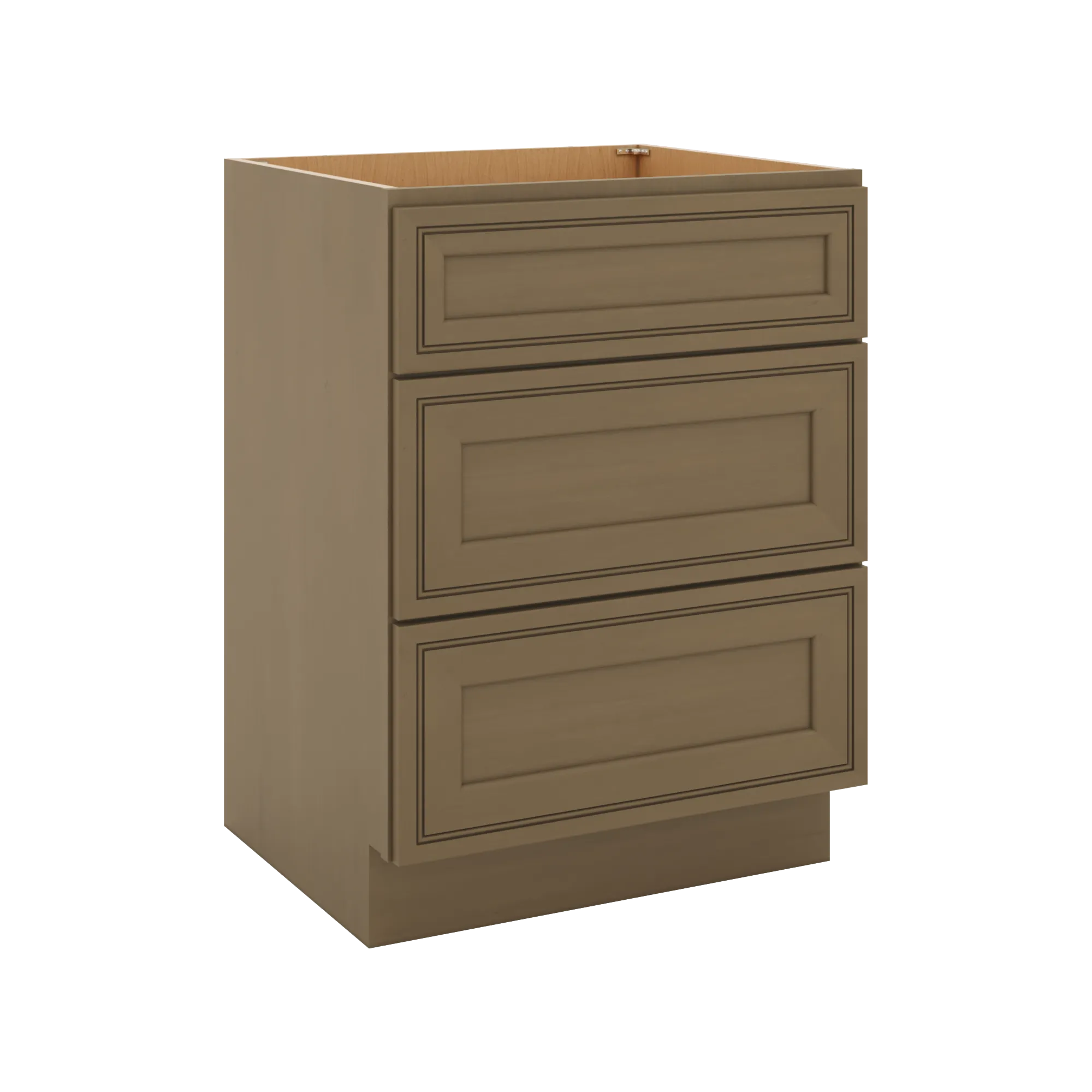 J&K Hazel H8 Vanity 3 Drawer Base 24" W x 33" H x 21" D