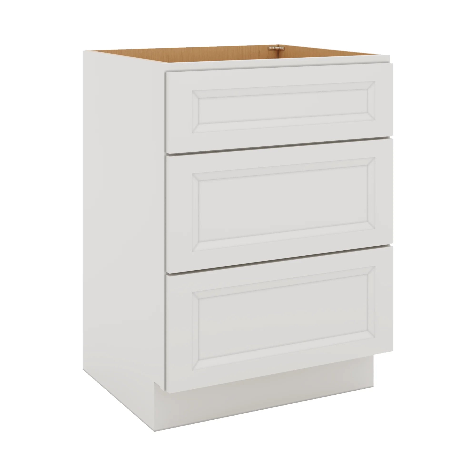J&K Pure B5 Vanity 3 Drawer Base 24" W x 33" H x 21" D