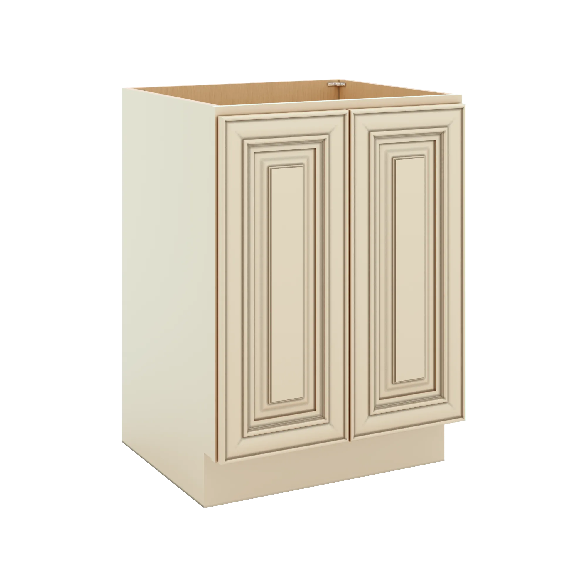 J&K Creme Glazed A7 Vanity Base FHD 24" W x 33" H x 21" D