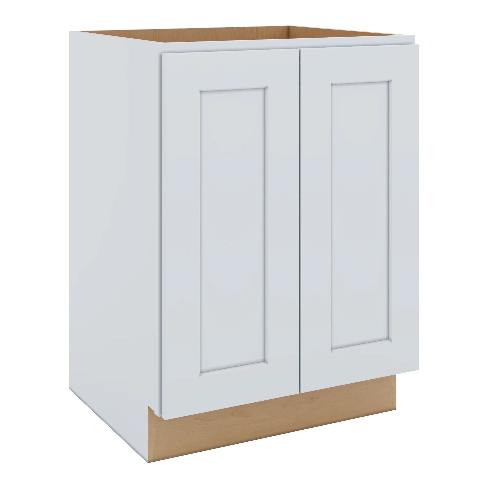 J&K White Shaker S8 Vanity Base FHD 24" W x 33" H x 21" D
