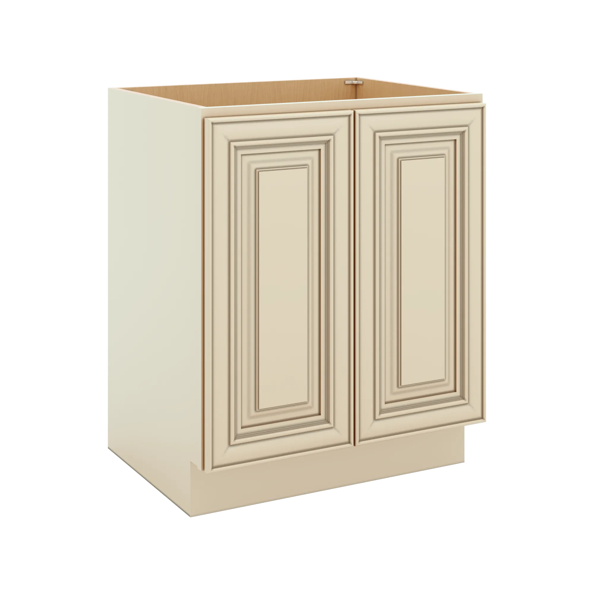 J&K Creme Glazed A7 Vanity Base FHD 27" W x 33" H x 21" D