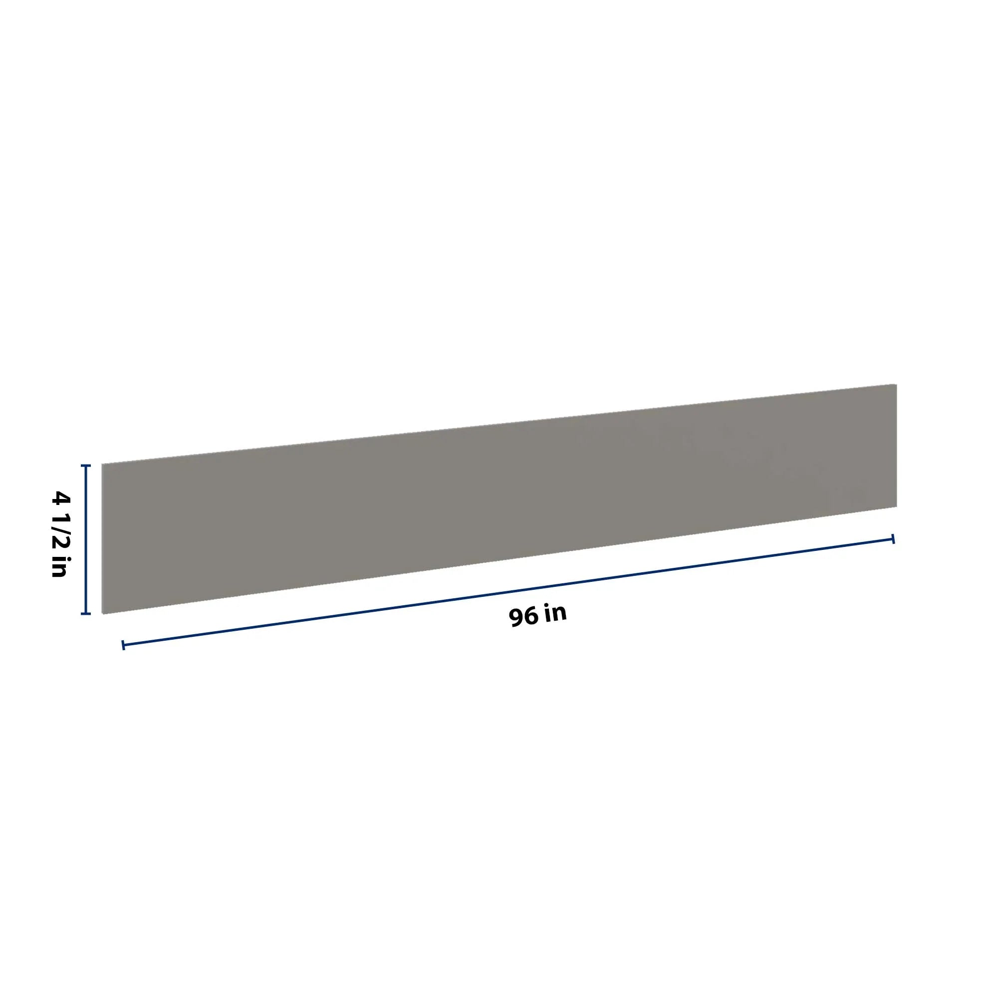 J&K Greige K3 96" W Toe Kick