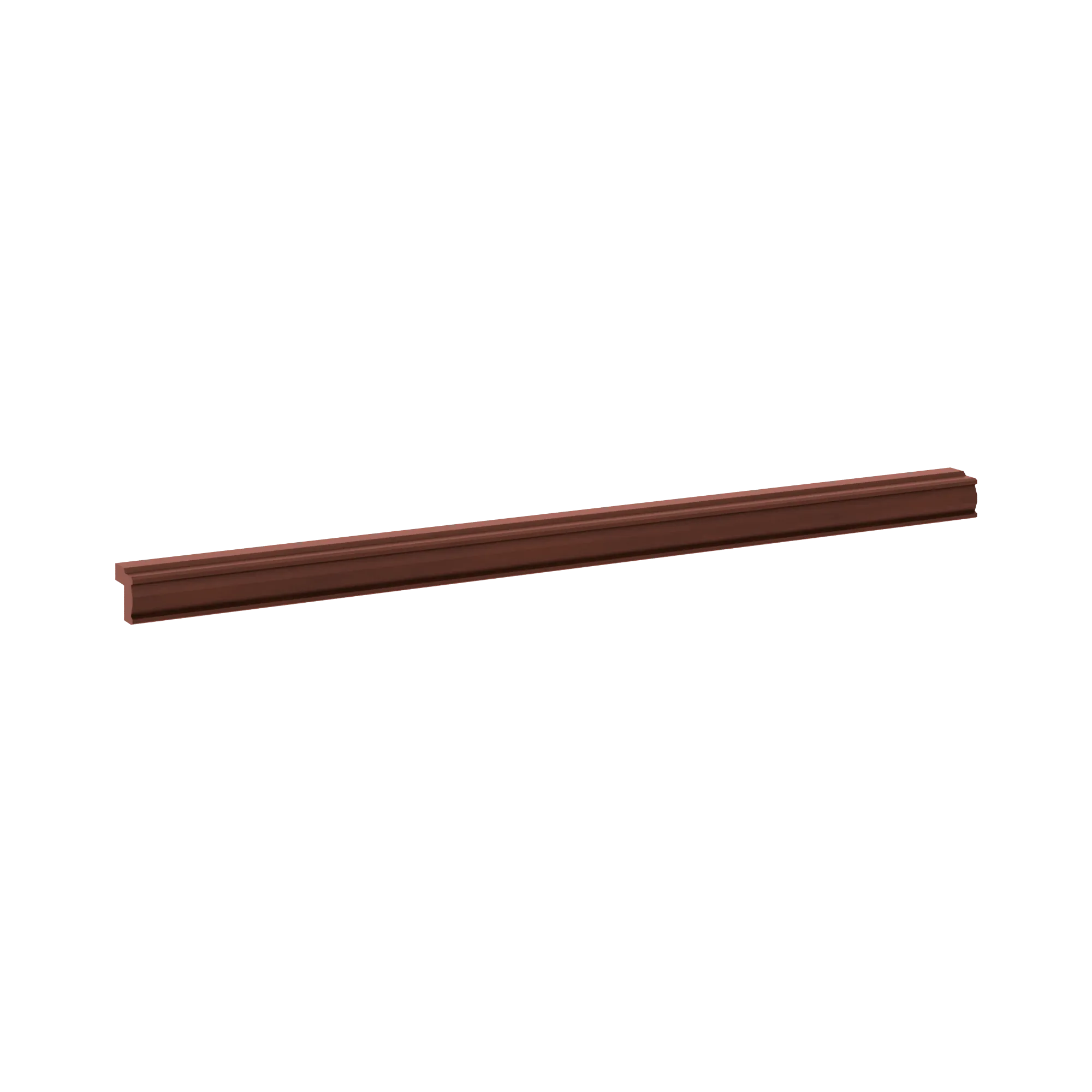J&K Mahogany J5 96" W Traditional Light Rail Molding