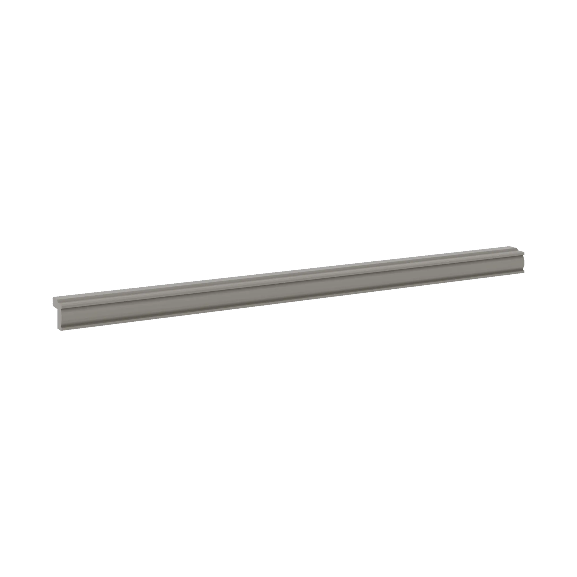 J&K Greige K3 96" W Traditional Light Rail Molding