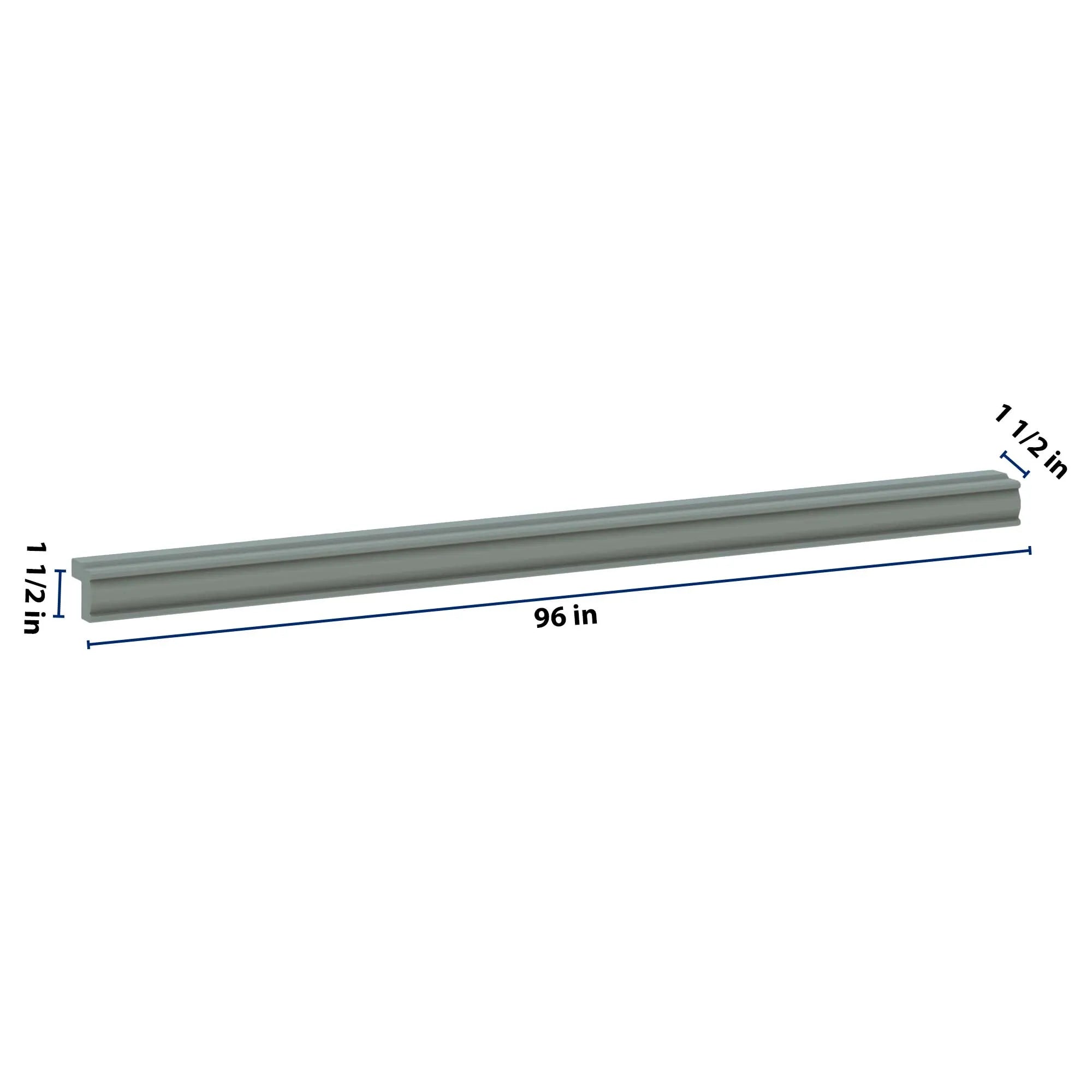 J&K Sage E3 96" W Traditional Light Rail Molding