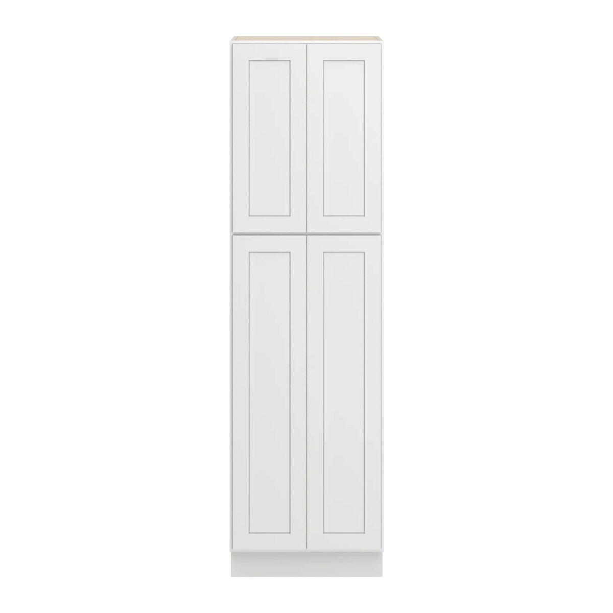 cnc luxor white 24 w x 24 d x 84 h double door utility cabinet
