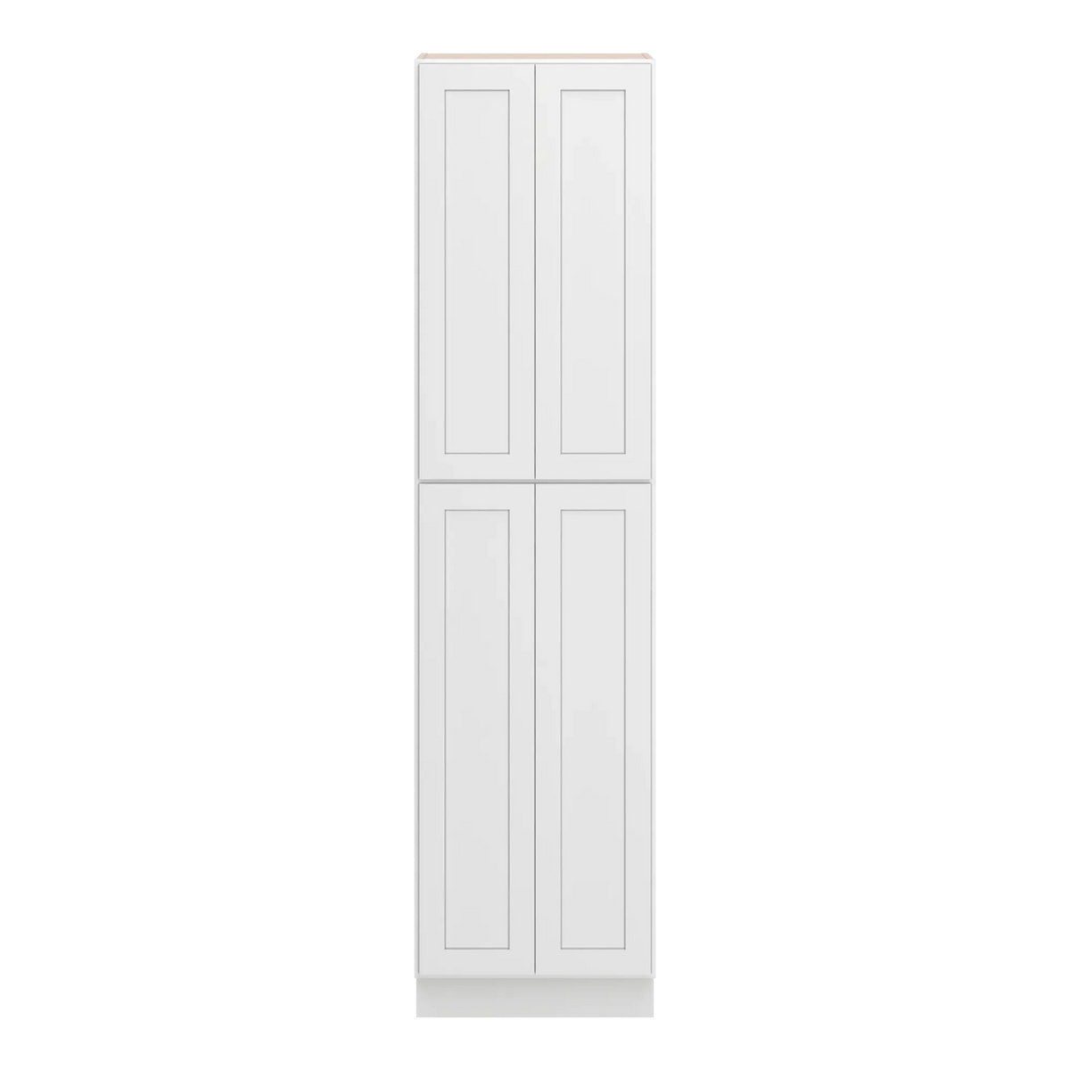 cnc luxor white 24 w x 24 d x 96 h double door utility cabinet