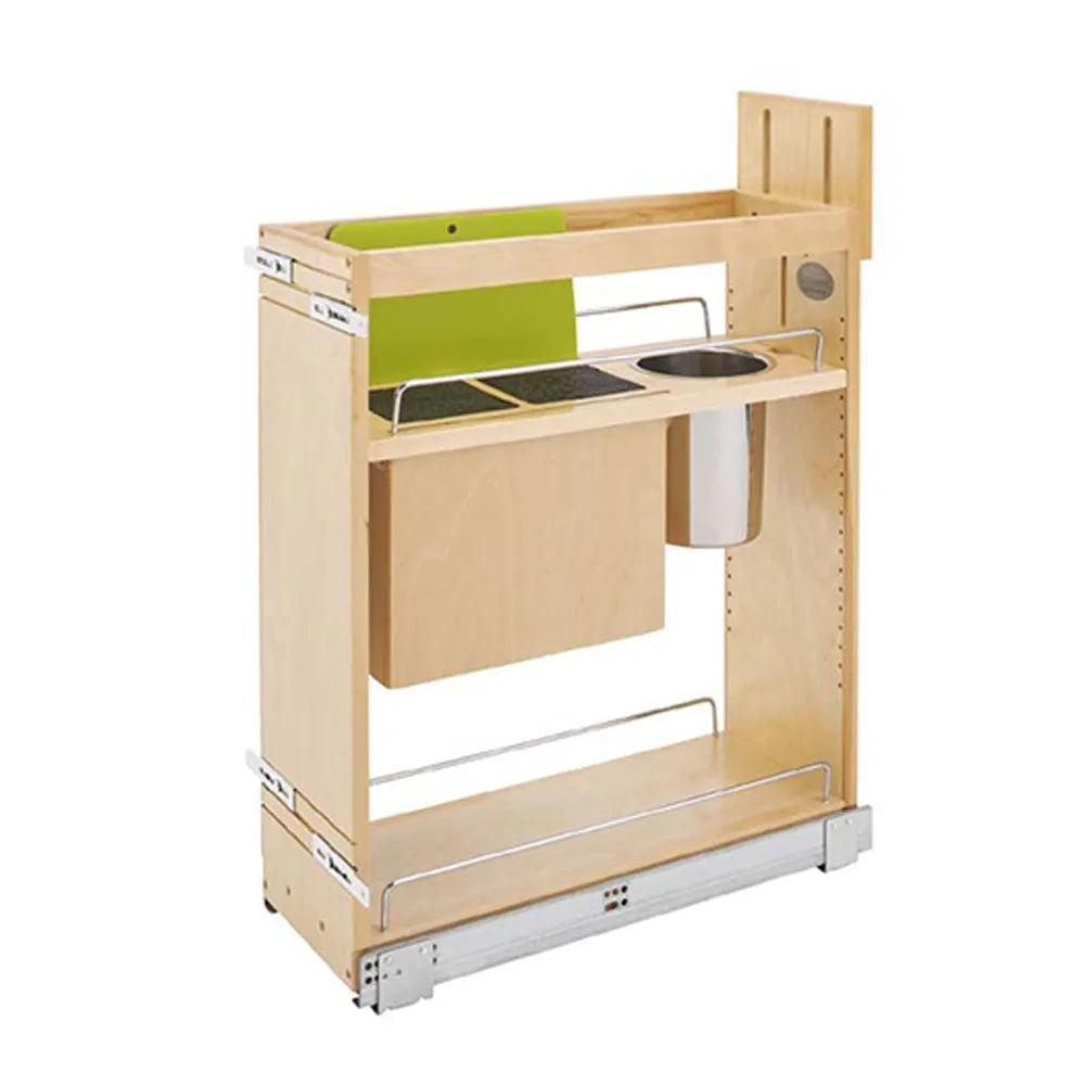 Fabuwood Allure Galaxy Timber 12" W Utensil and Knife Block Pullout for B12FD