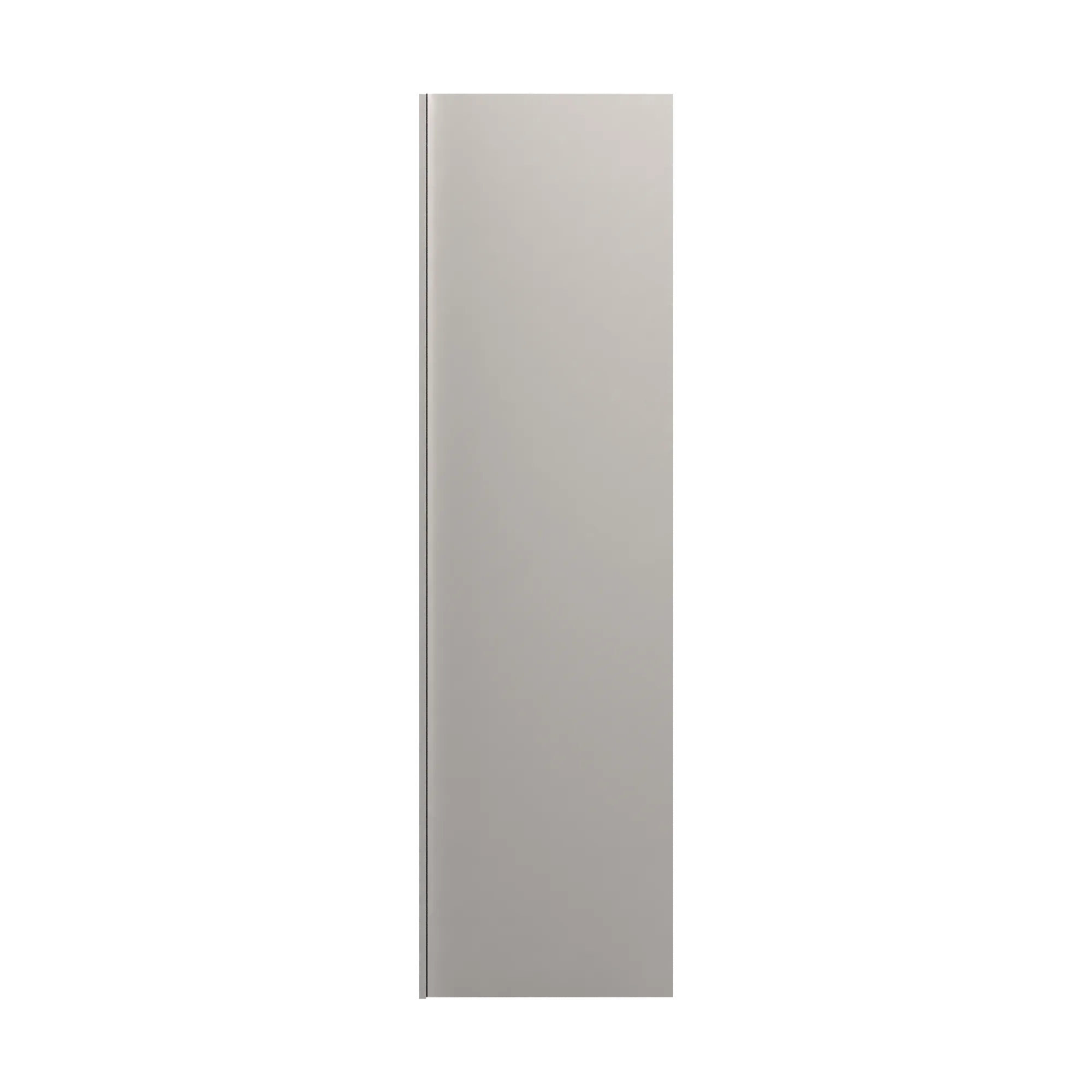 cnc luxor 5 piece misty grey 1 5 w x 96 h x 27 d refrigerator end panel