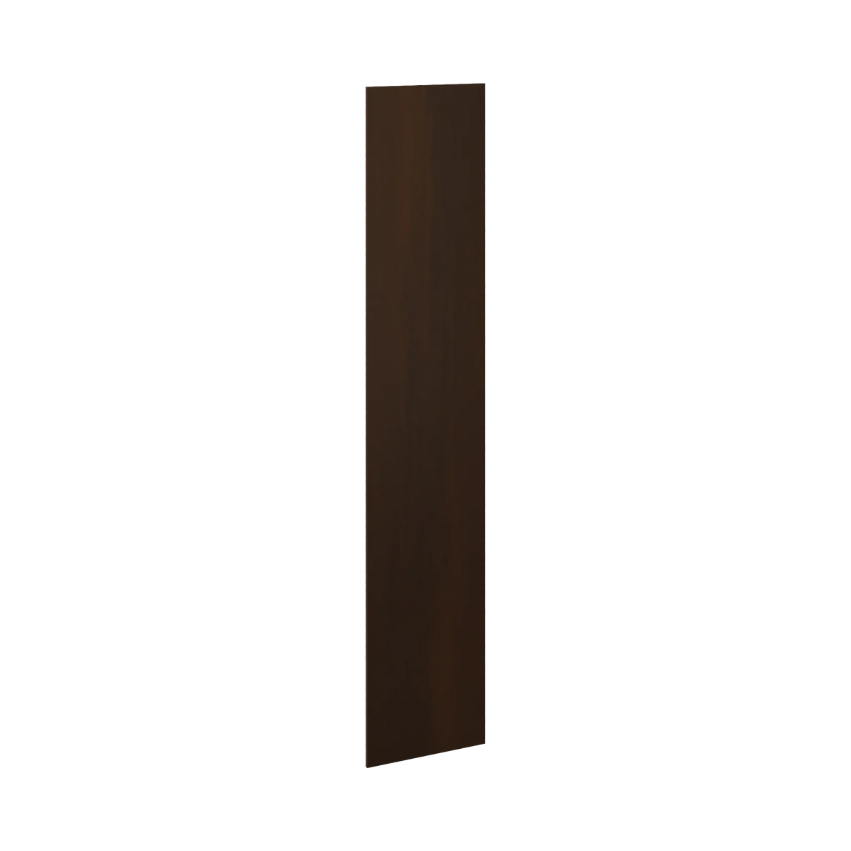 CNC Luxor 5-Piece Espresso 3/4" W X 120" H X 24" D Refrigerator End Panel