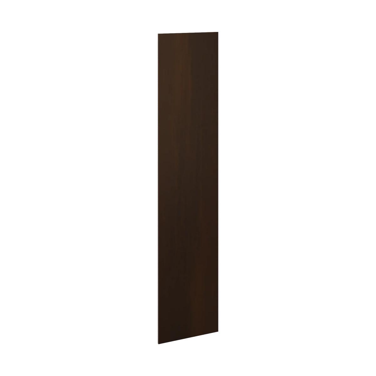CNC Luxor 5-Piece Espresso 3/4" W X 108" H X 24" D Refrigerator End Panel