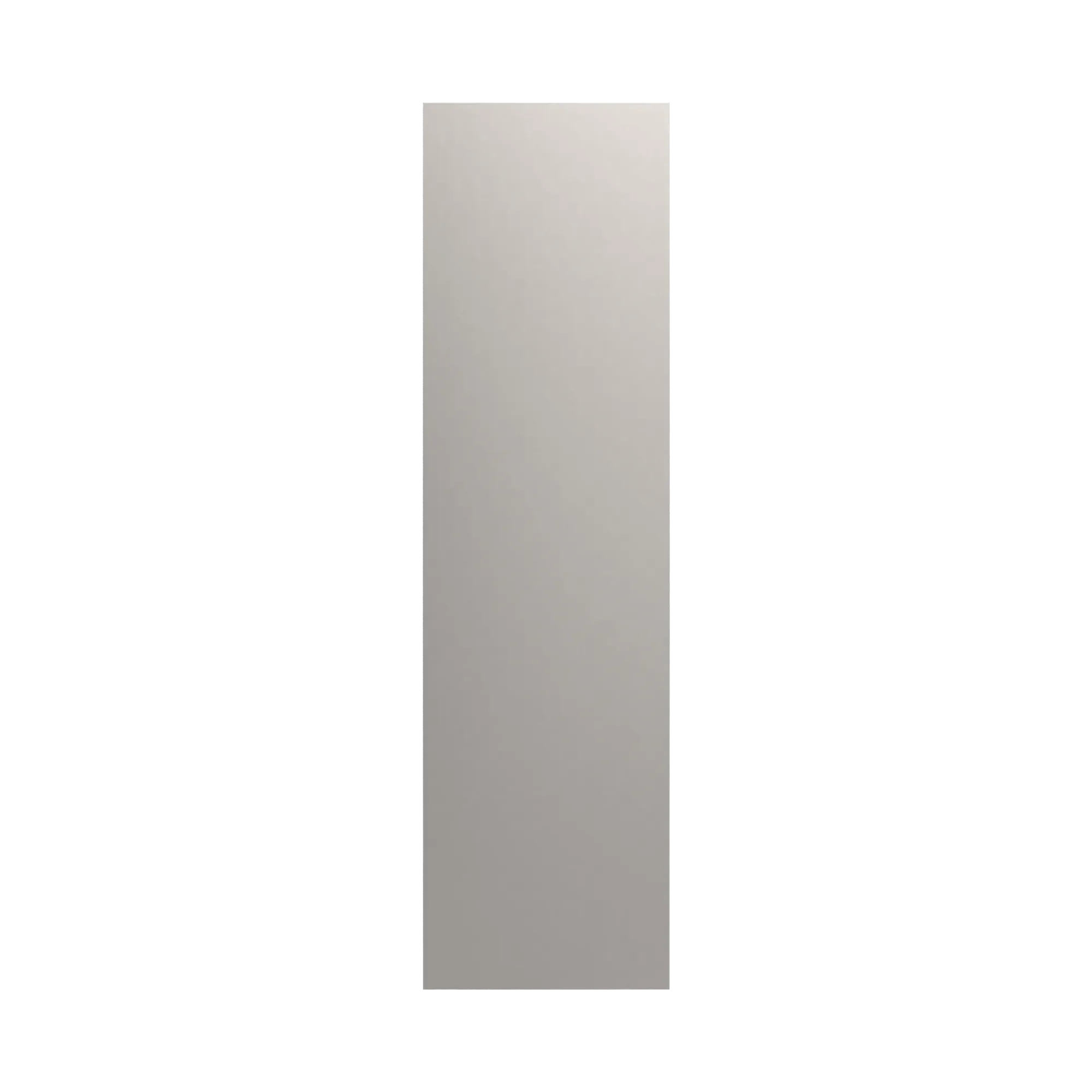 cnc luxor 5 piece misty grey 3 4 w x 108 h x 30 d refrigerator end panel