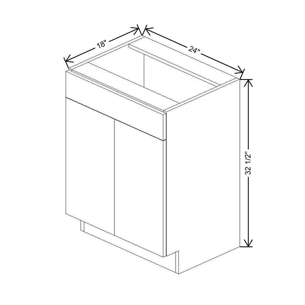 CNC Country Oak Honey 18" W X 30" H Single Door Medicine Cabinet