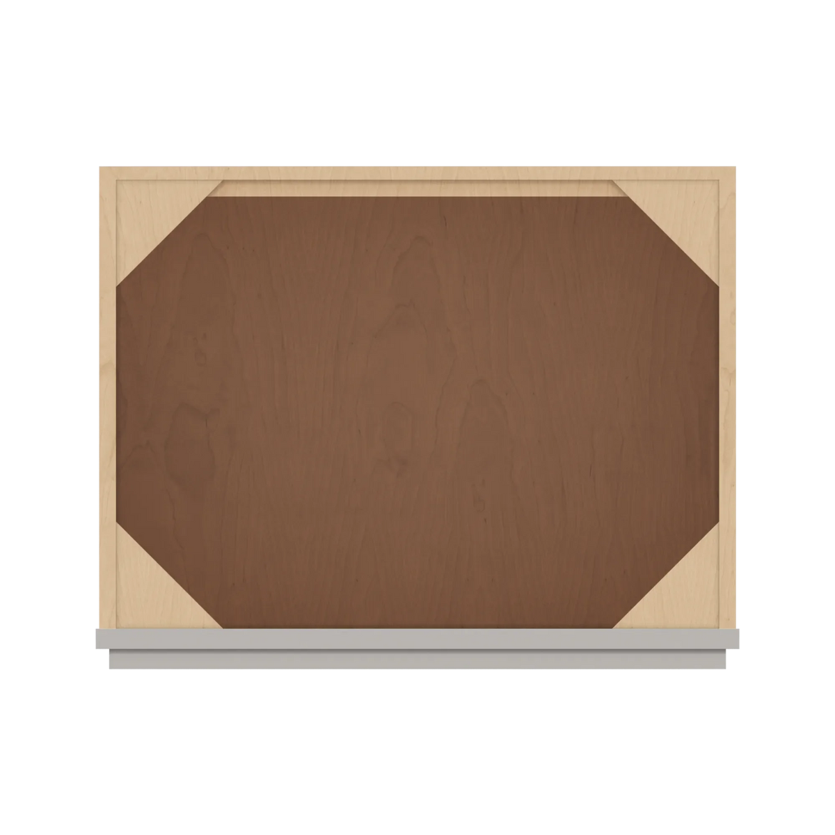 cnc luxor misty grey 24 w x 34 1 2 h x 18 d double door vanity sink base cabinet