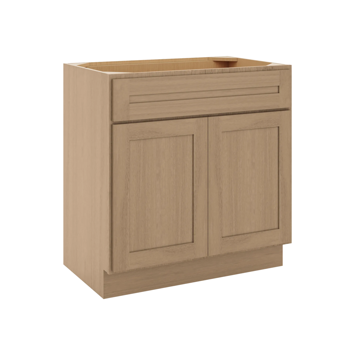 CNC Luxor 5-Piece Harvest 33" W X 34 1/2" H X 21" D Double Door Vanity Sink Base Cabinet