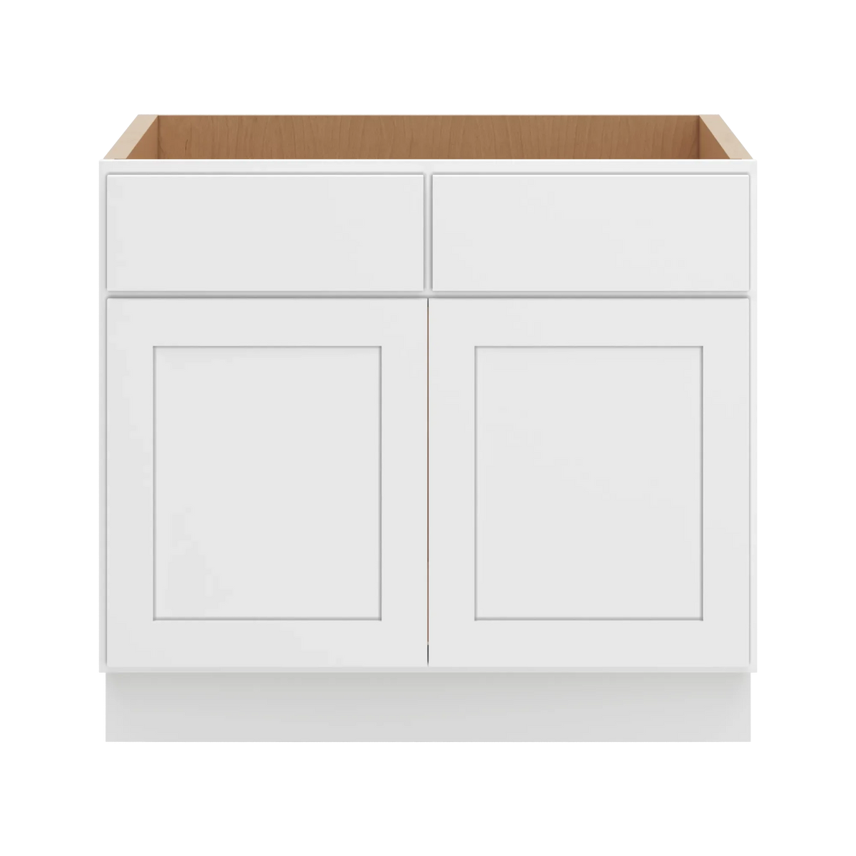 cnc luxor white 36 w removable vanity base cabinet