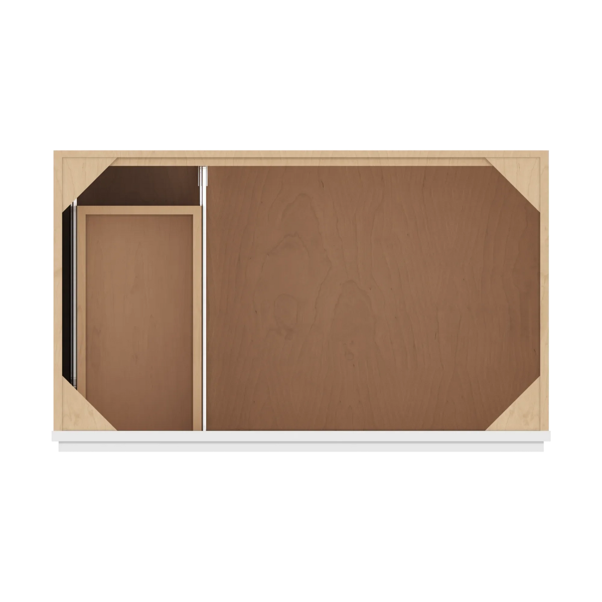 cnc luxor white 36 w double door 2 drawers left vanity sink base cabinet