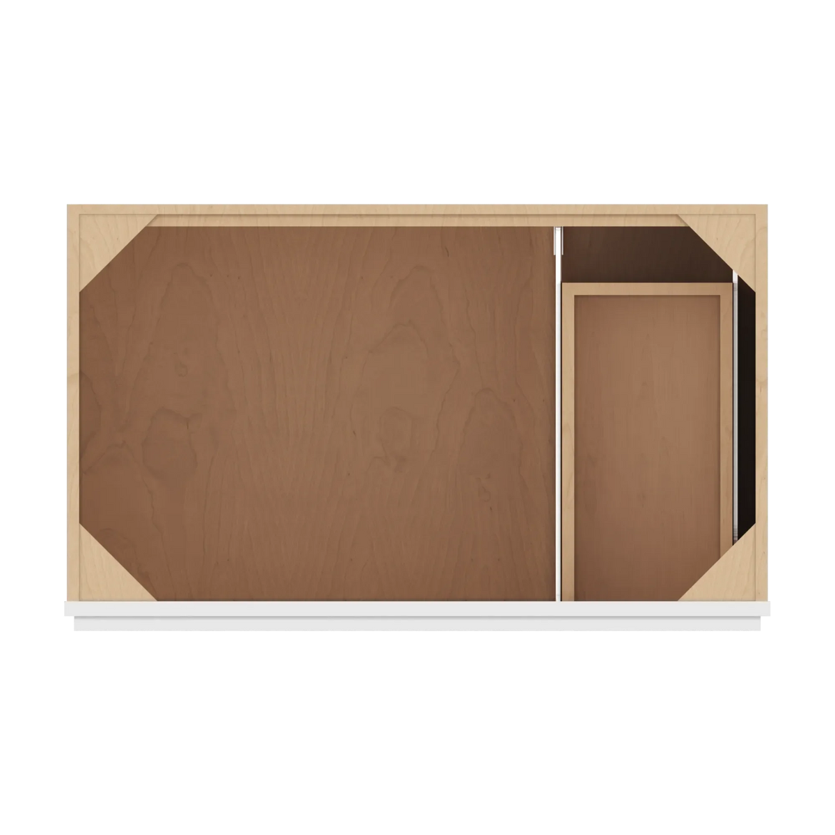 cnc luxor white 36 w double door 2 drawers right vanity sink base cabinet