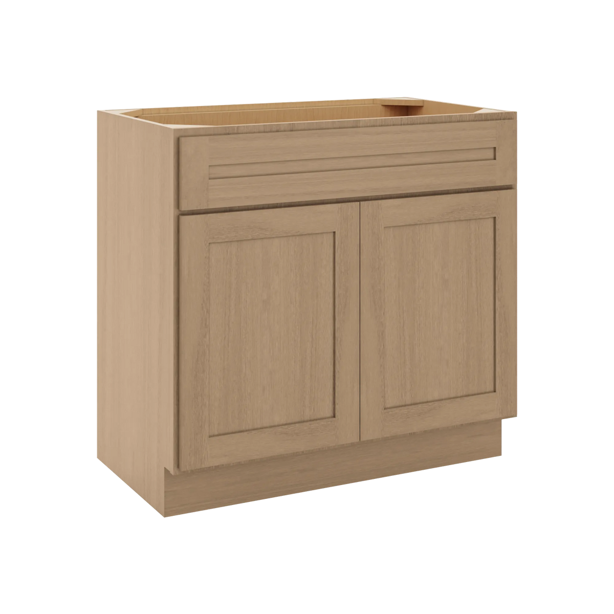 CNC Luxor 5-Piece Harvest 36" W X 34 1/2" H X 21" D Double Door Vanity Sink Base Cabinet