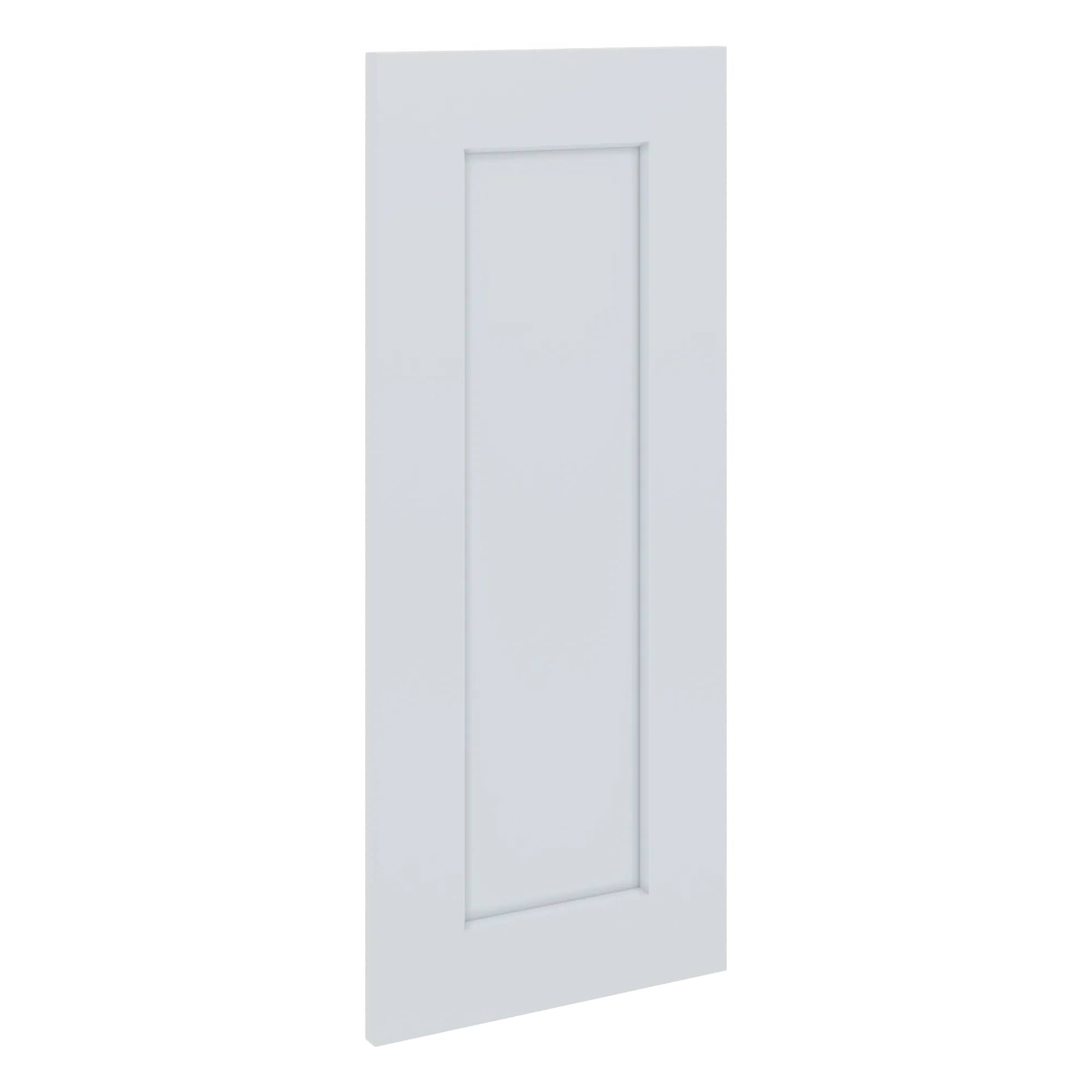 J&K White Shaker S8 Vanity Drawer Front 12" W x 28 1/2" H x 3/4" D