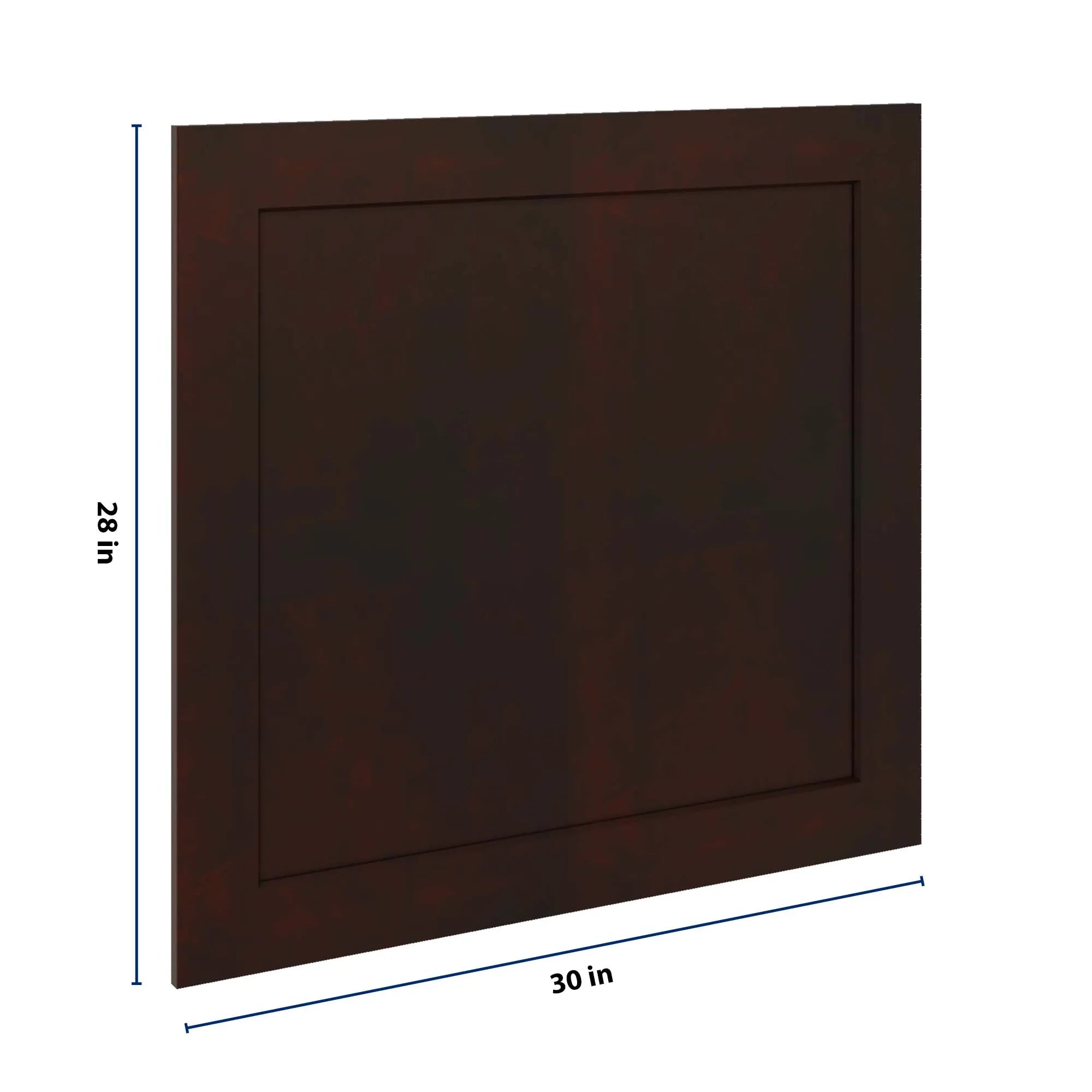 J&K Java Coffee S1 Vanity Drawer Front A 30" W x 28 1/2" H