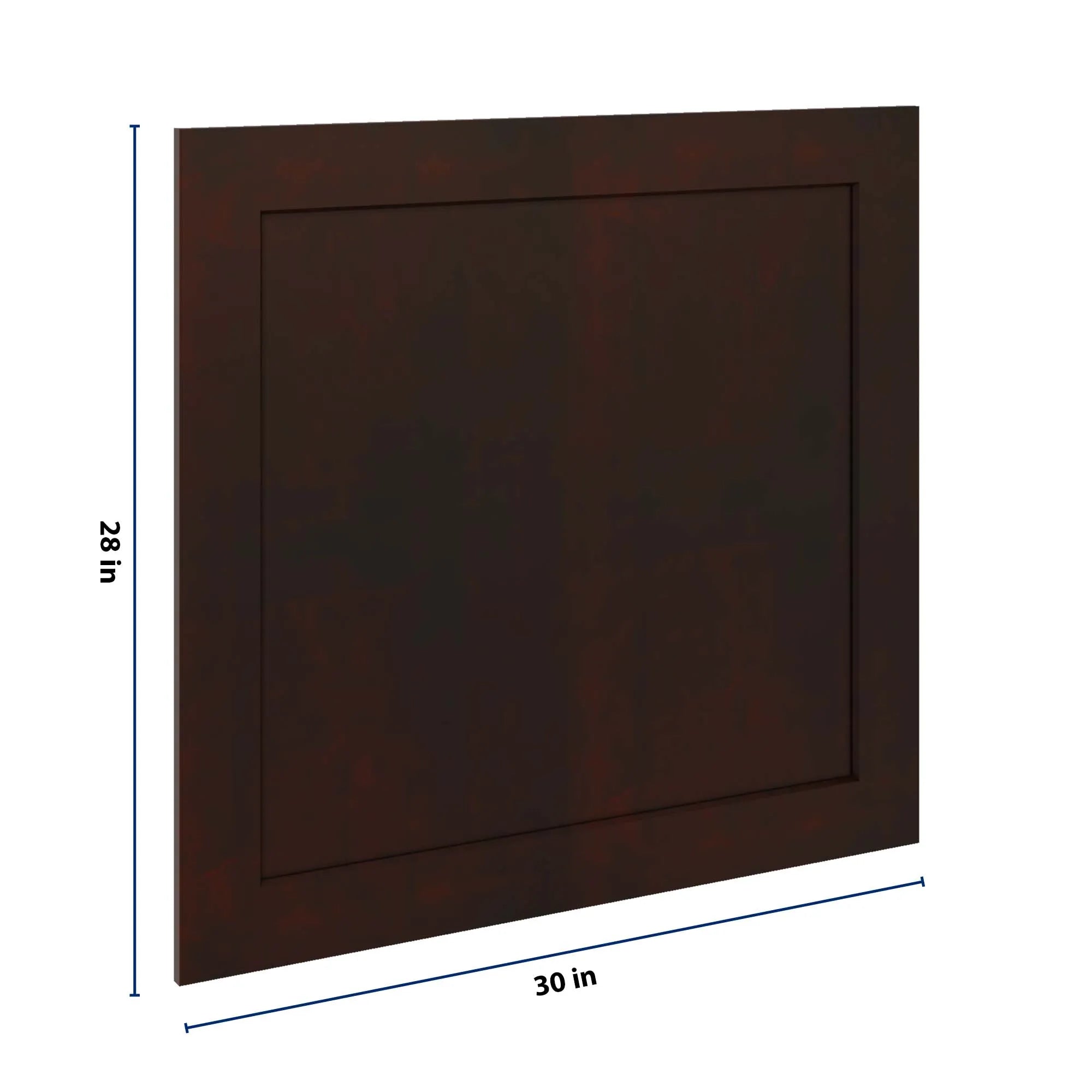 J&K Java Coffee S1 Vanity Drawer Front B 30" W x 28 1/2" H