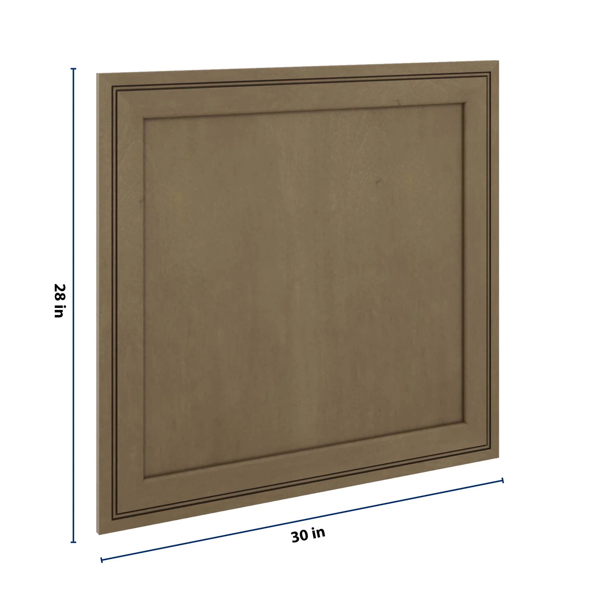 J&K Hazel H8 Vanity Drawer Front B 30" W x 28 1/2" H