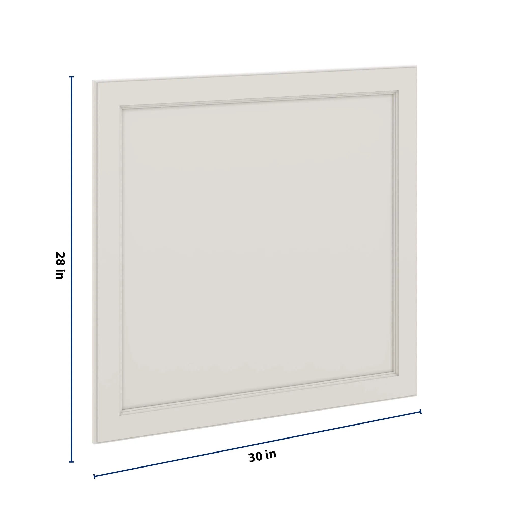 J&K Dove E1 Vanity Drawer Front B 30" W x 28 1/2" H