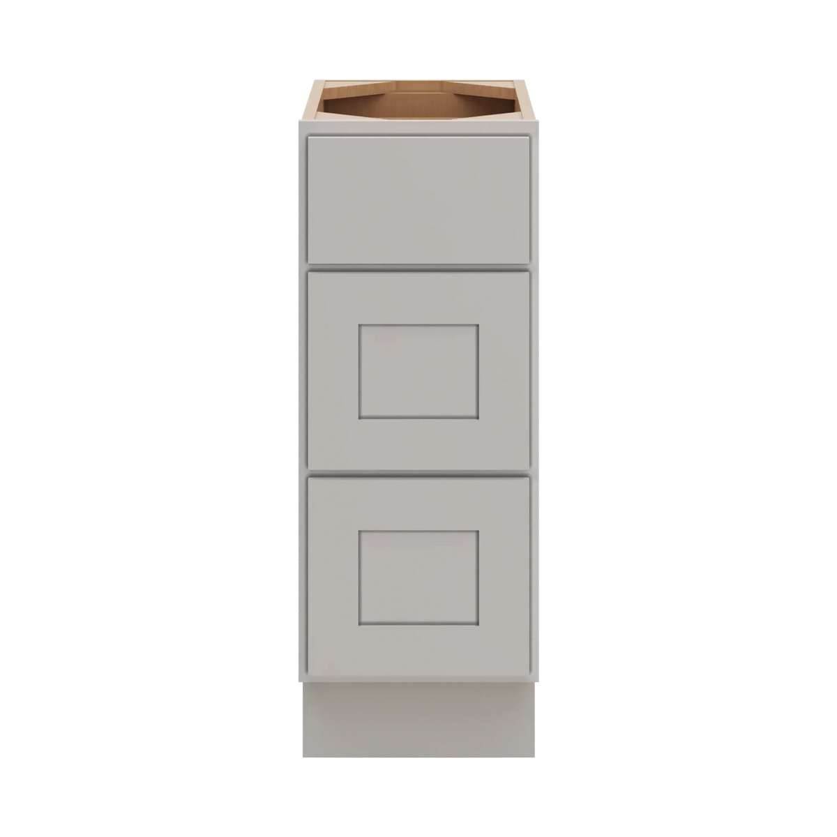 cnc luxor misty grey 12 w vanity drawer base cabinet handicap accessible