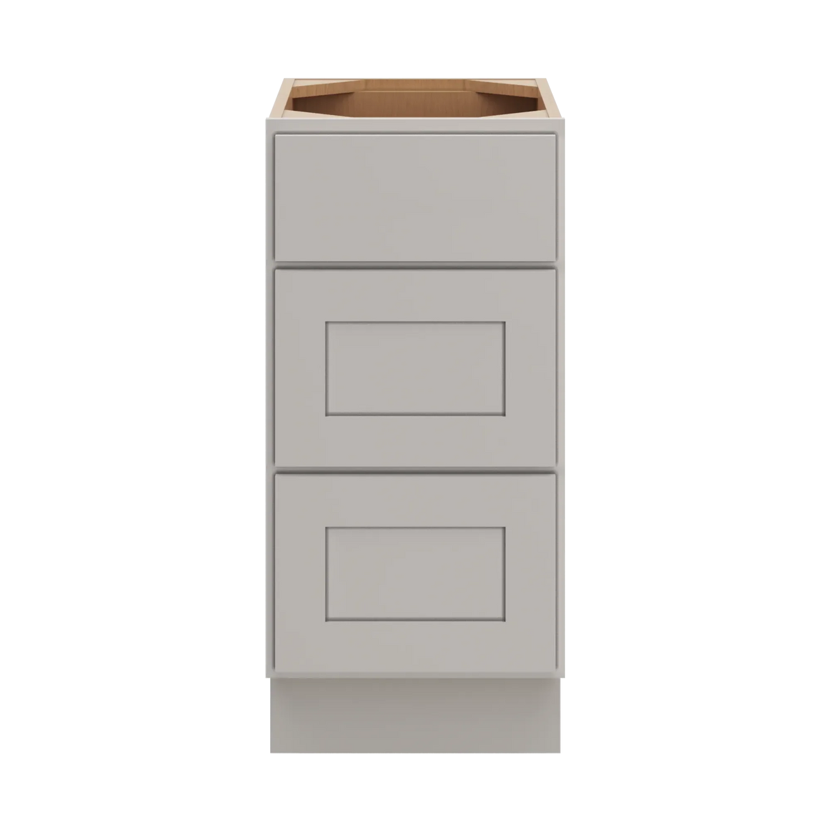 cnc luxor misty grey 15 w vanity drawer base cabinet handicap accessible