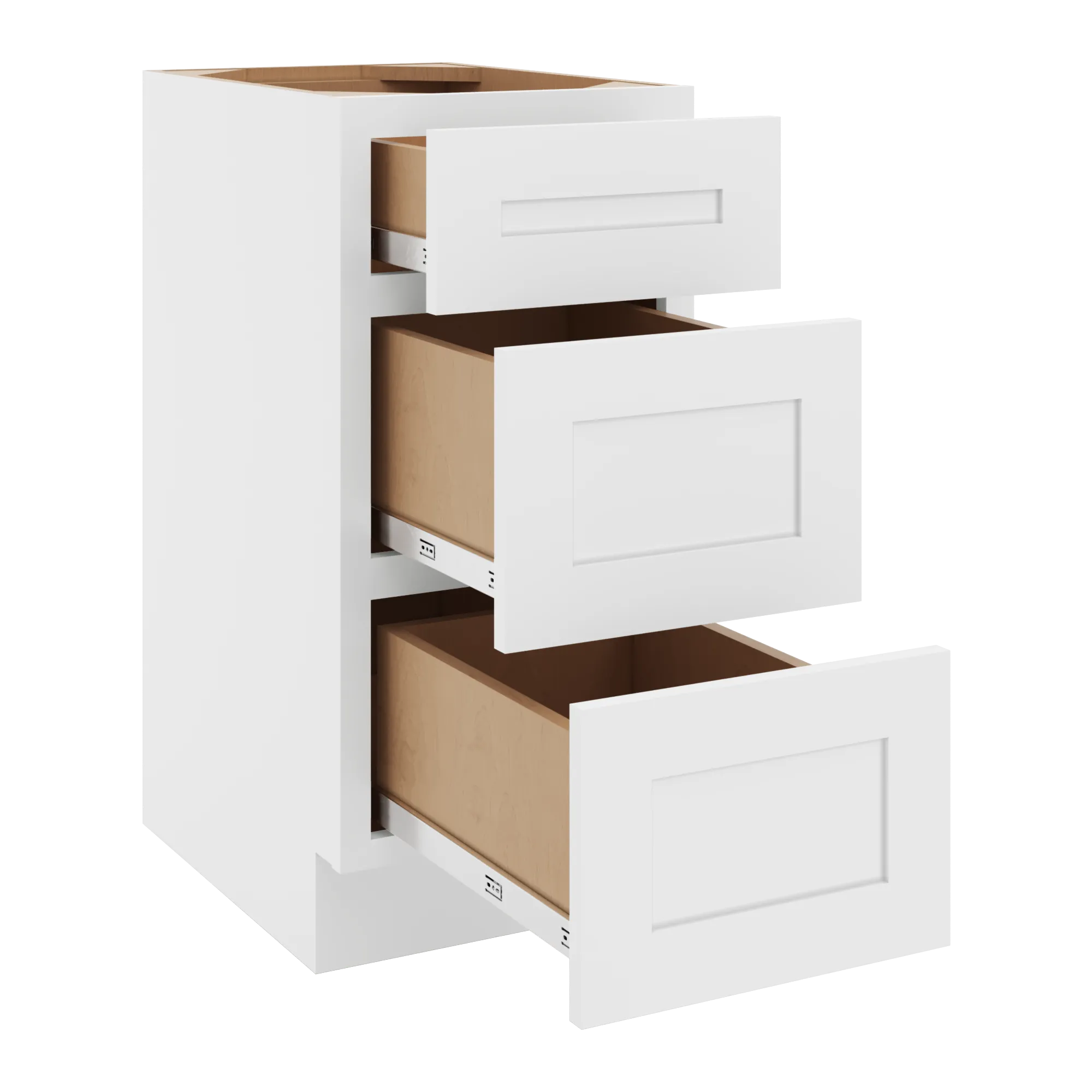cnc luxor 5 piece white 15 w vanity drawer base cabinet handicap accessible