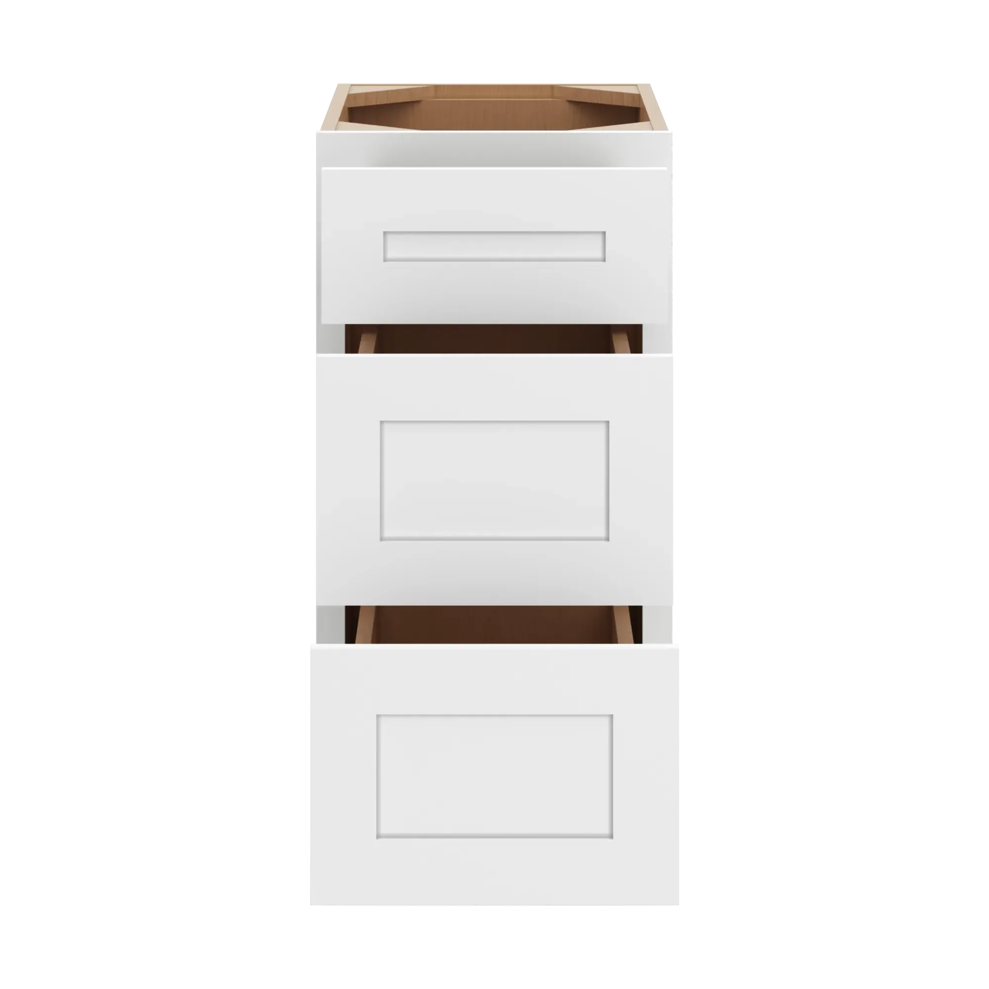 cnc luxor 5 piece white 15 w vanity drawer base cabinet handicap accessible