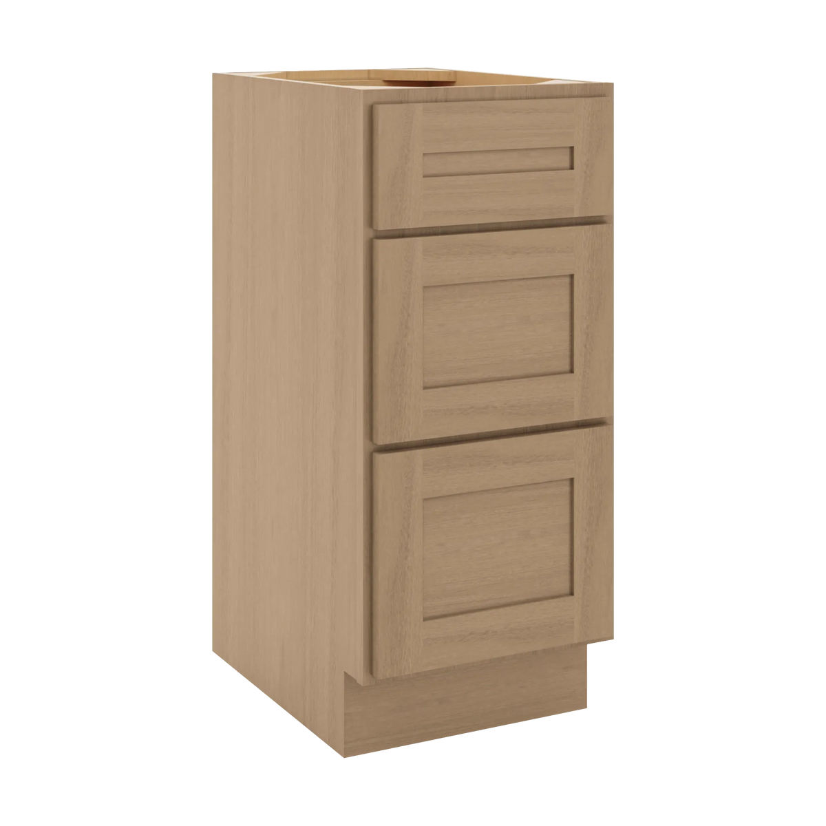 CNC Luxor 5-Piece Harvest 15" W Vanity Drawer Base Cabinet