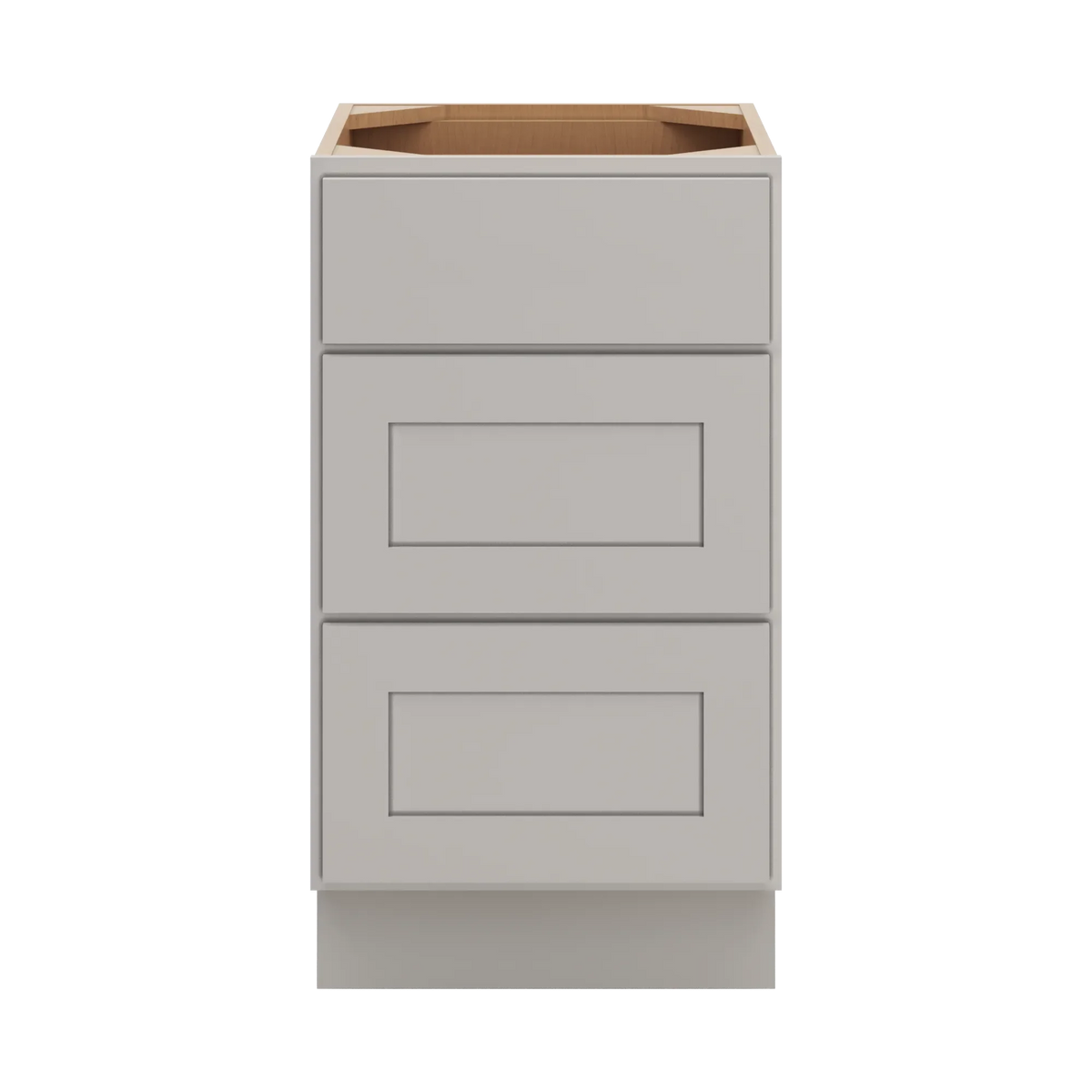 cnc luxor misty grey 18 w vanity drawer base cabinet handicap accessible