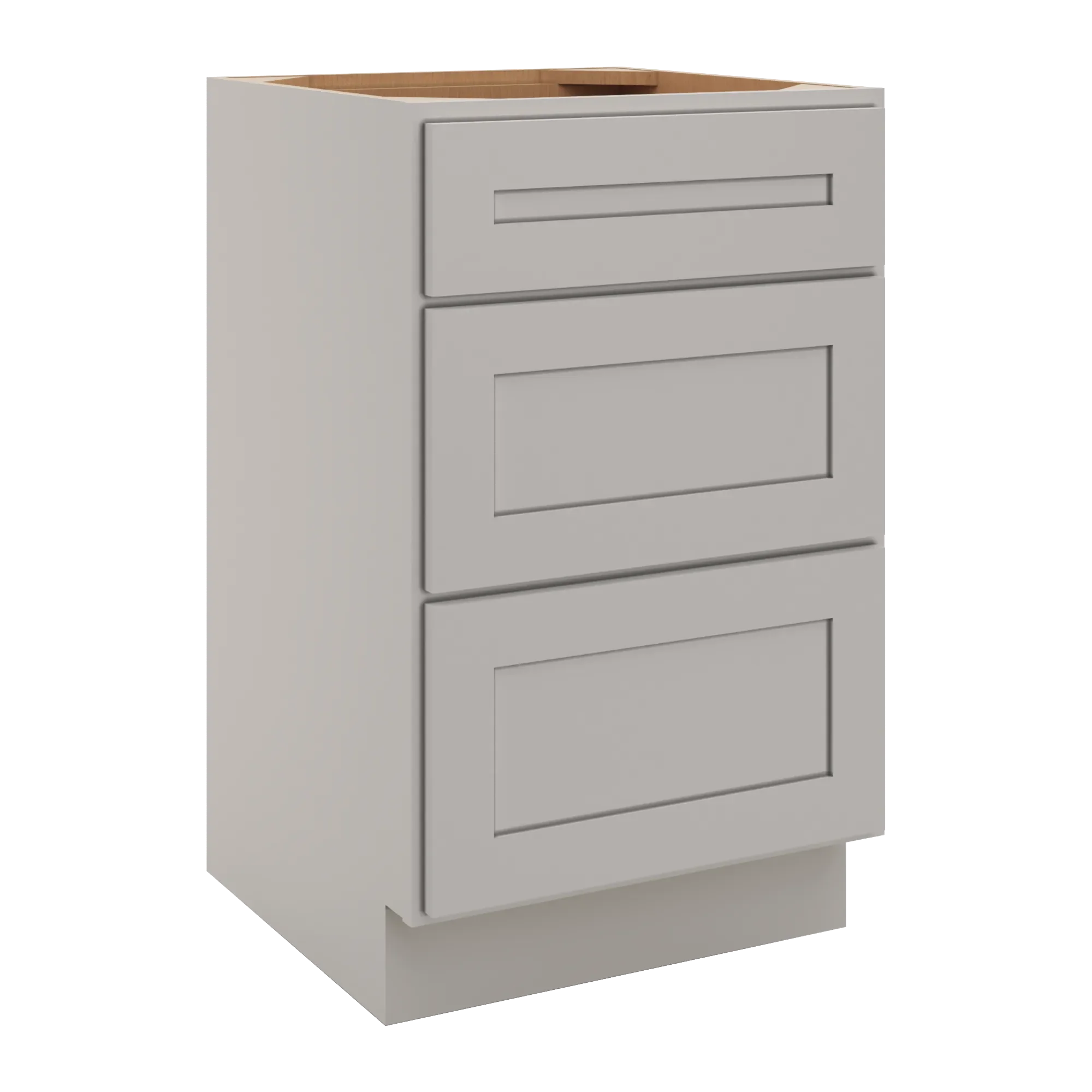 cnc luxor 5 piece misty grey 21 w vanity drawer base cabinet