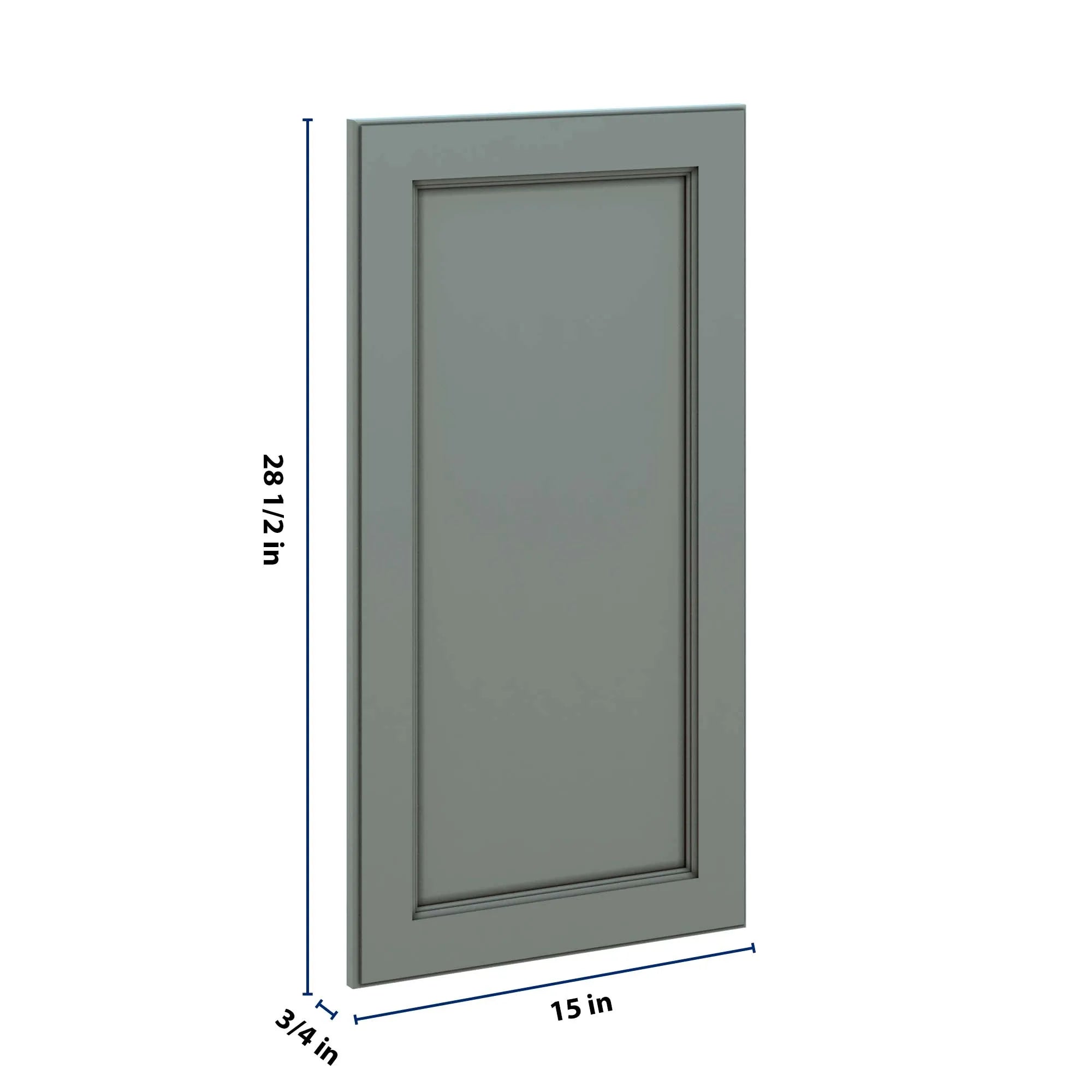 J&K Sage E3 Vanity Drawer Front 15" W x 28 1/2" H