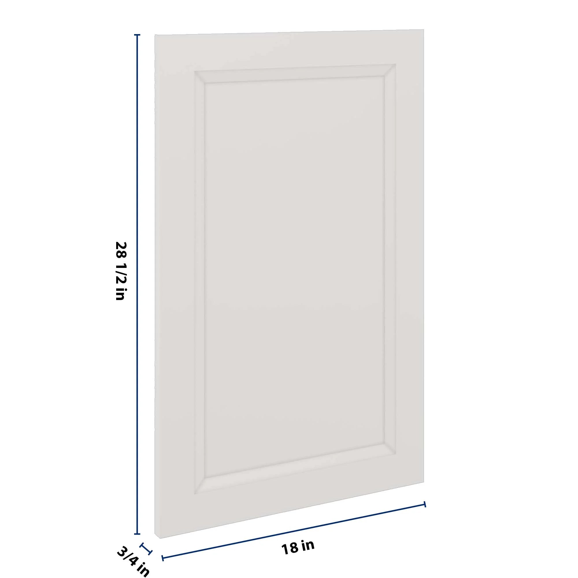 J&K Pure B5 Vanity Drawer Front 18" W x 28 1/2" H