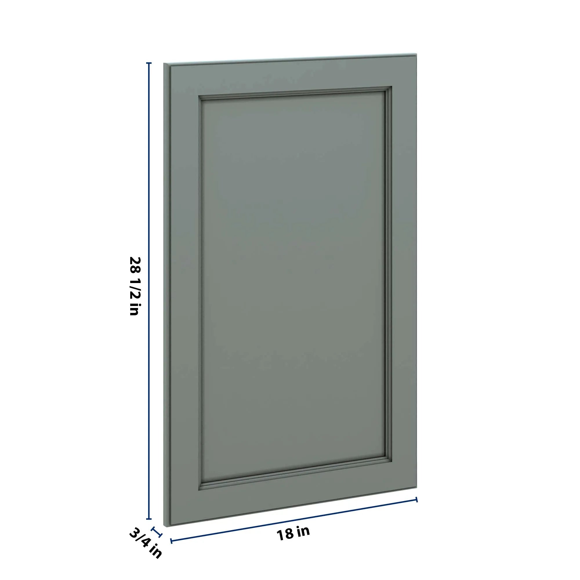J&K Sage E3 Vanity Drawer Front 18" W x 28 1/2" H