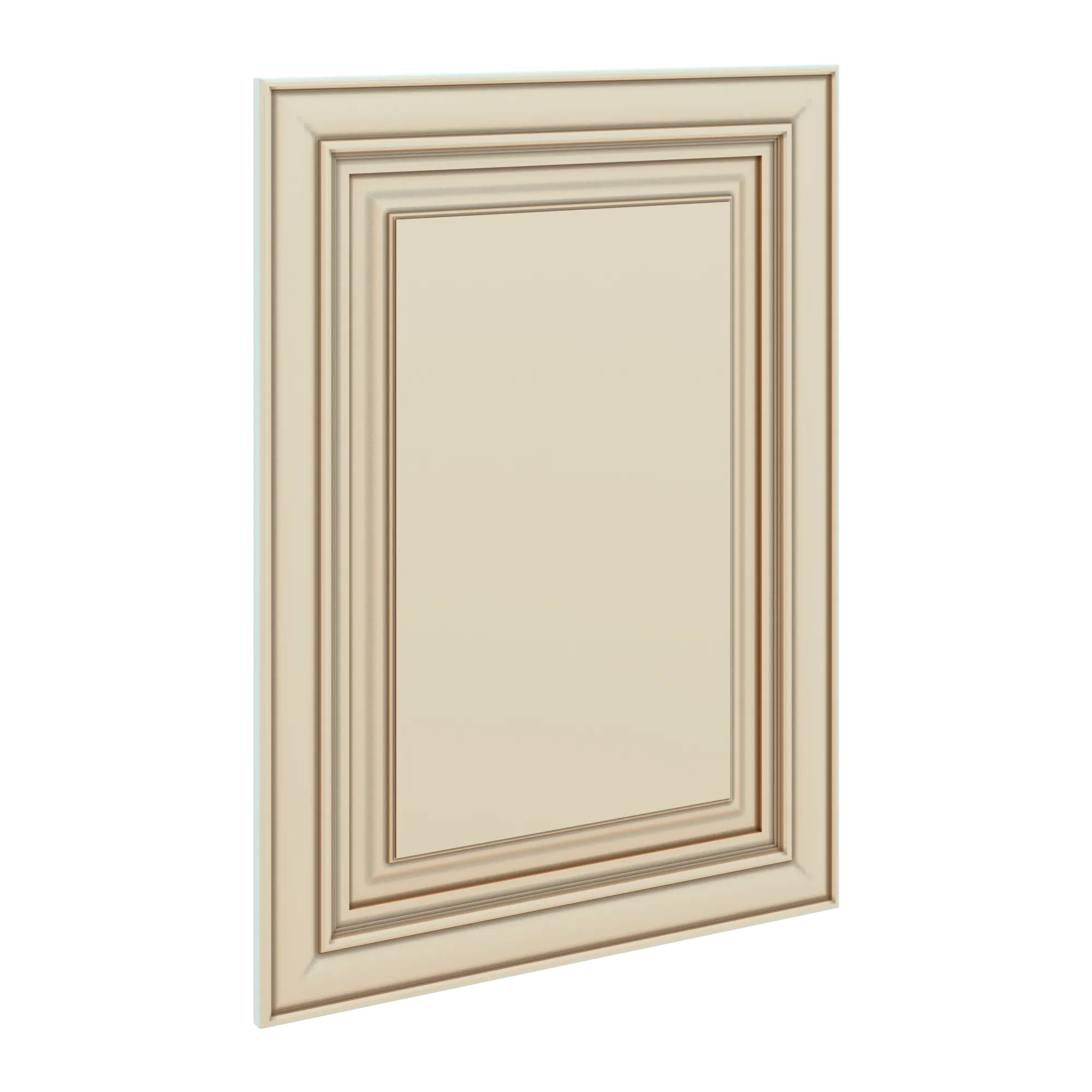 J&K Creme Glazed A7 Vanity Drawer Front 21" W x 28 1/2" H