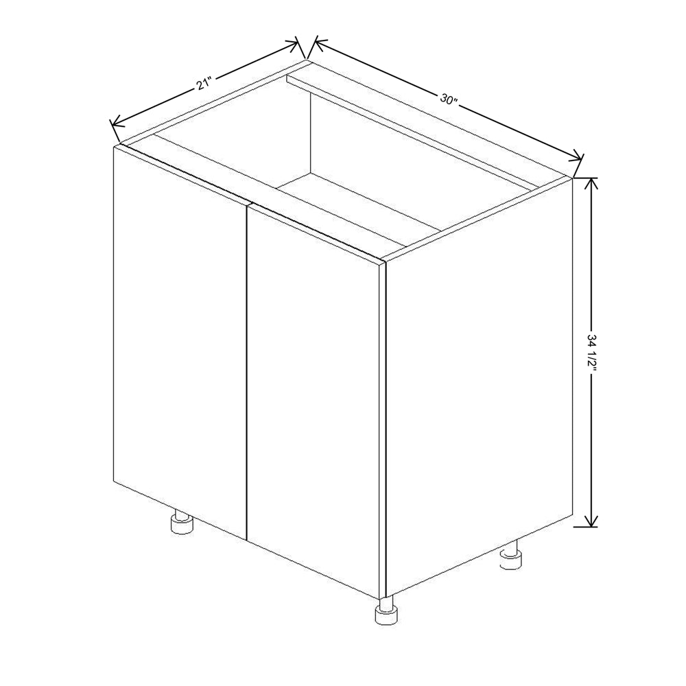 Fabuwood Illume Tuscany Nocce 3 30" Width Double Door