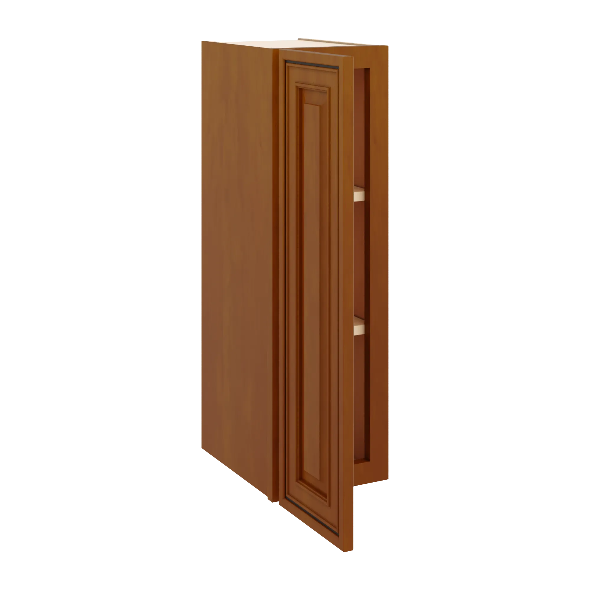 j k mocha glazed k10 single door wall cabinet 09 w x 30 h