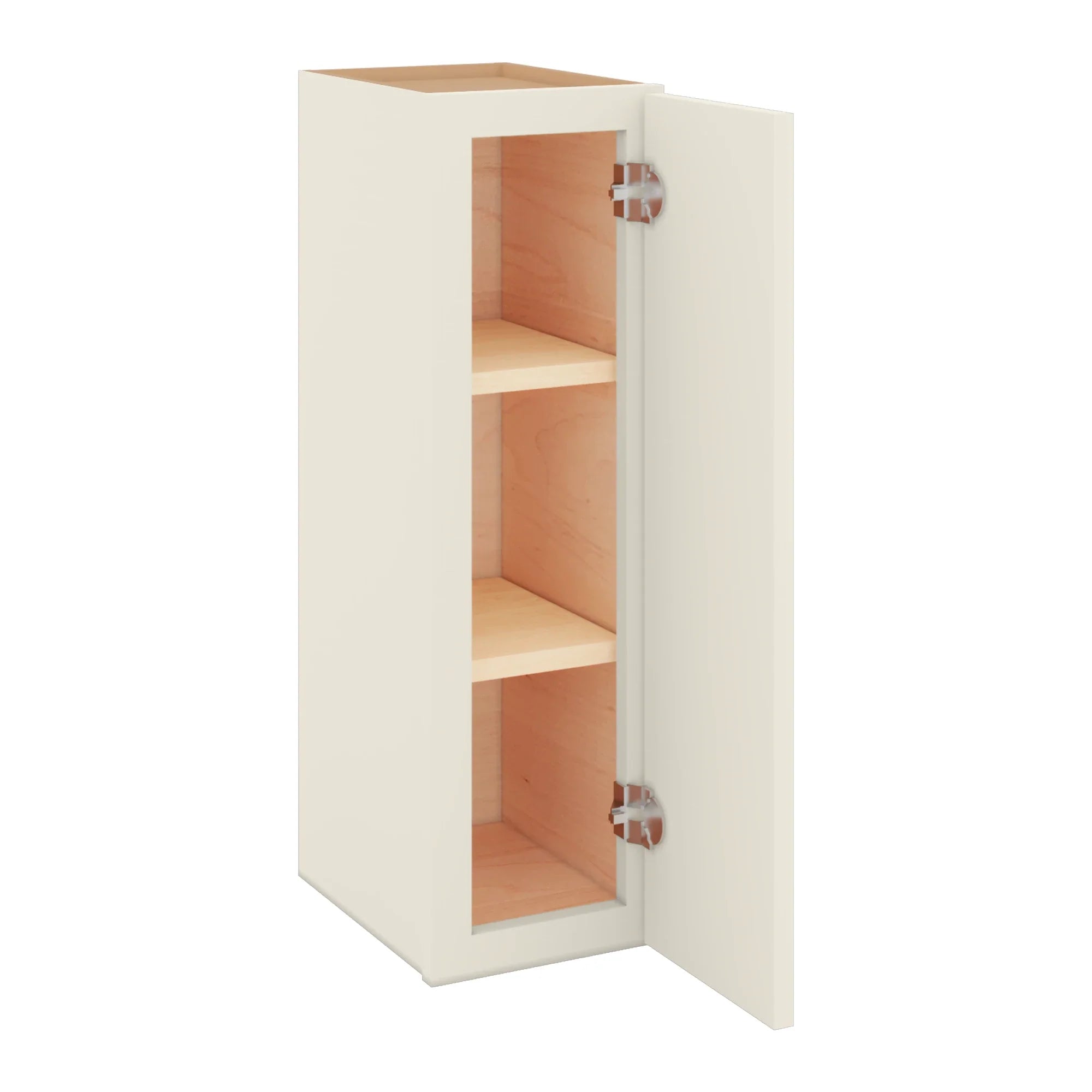 Modernform Cabinet Slim Dove White 09" W X 30" H X 12" D Single Door Wall Cabinet
