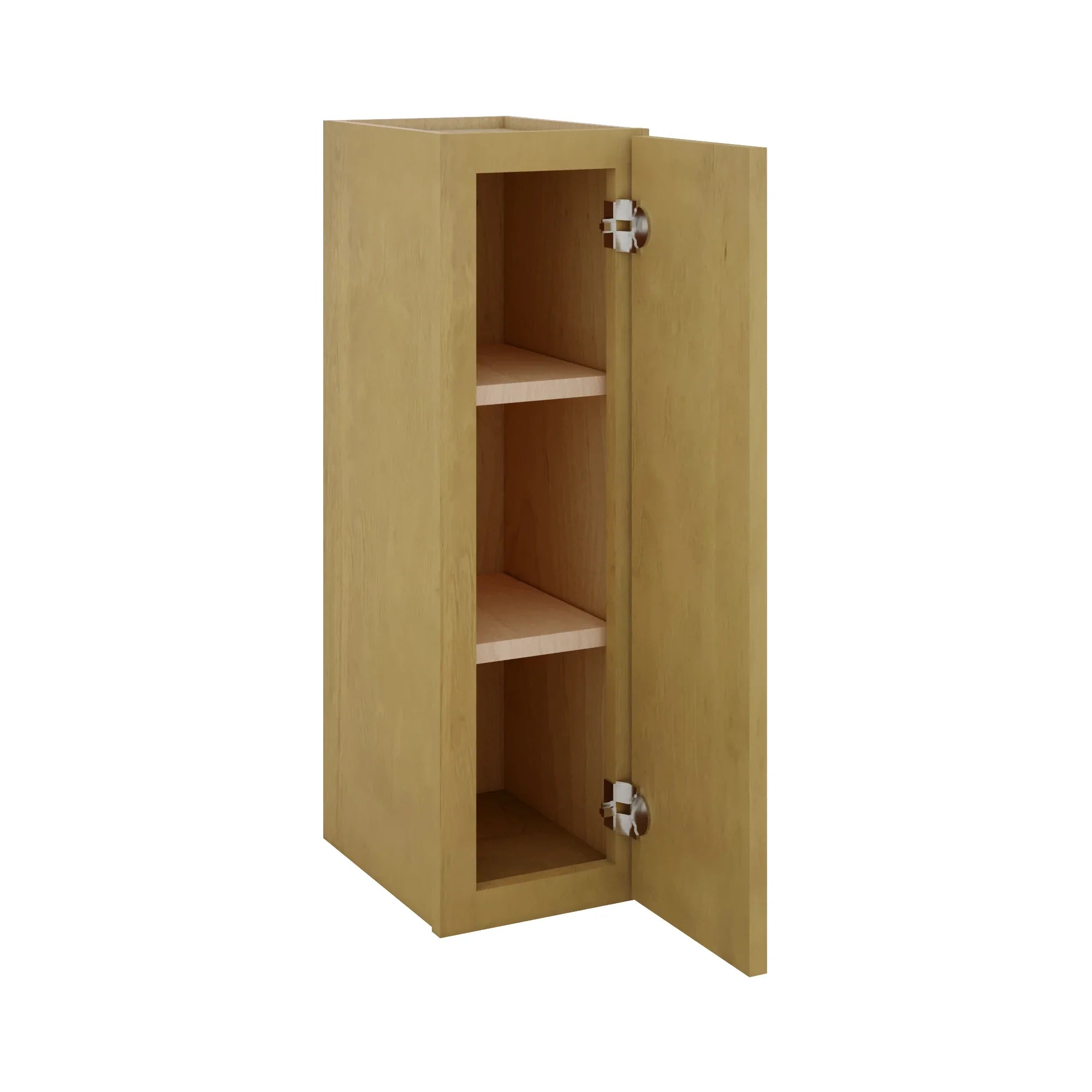 Modernform Cabinet Natural Shaker 09" W X 30" H X 12" D Single Door Wall Cabinet