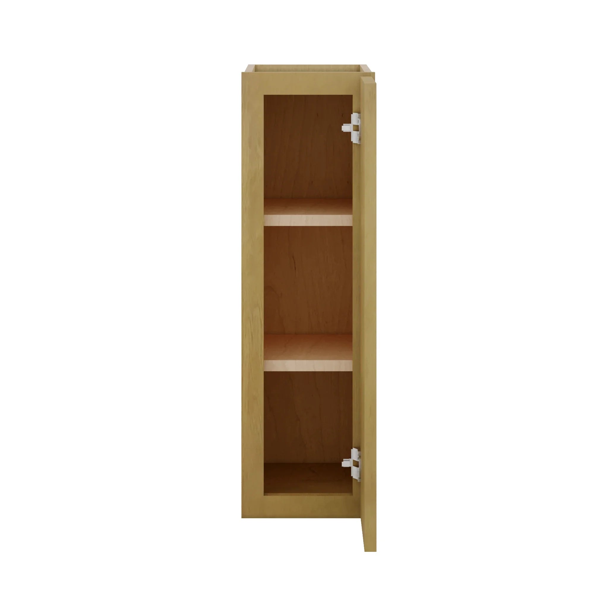 Modernform Cabinet Natural Shaker 09" W X 30" H X 12" D Single Door Wall Cabinet
