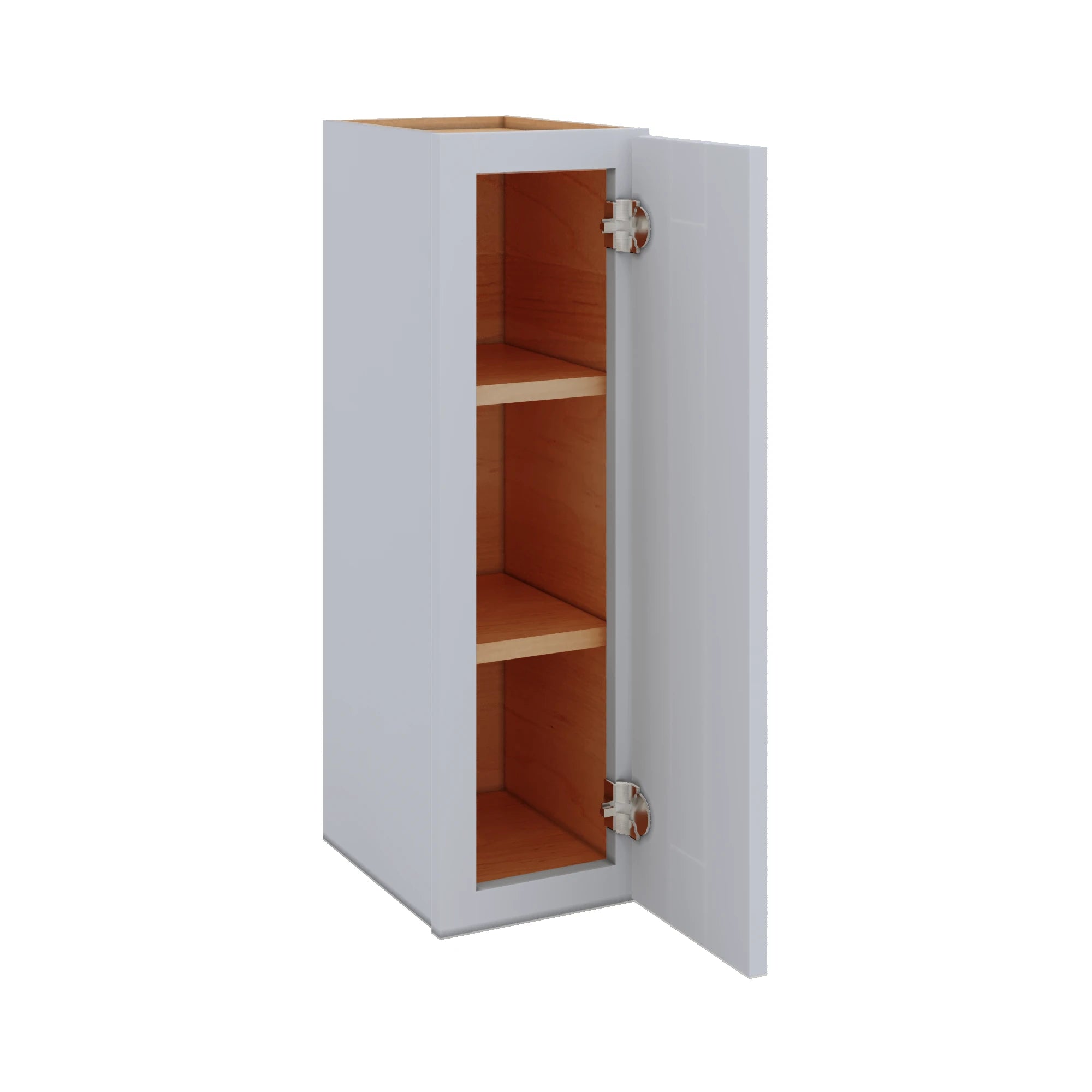 Modernform Cabinet Grey Shaker 09" W X 30" H X 12" D Single Door Wall Cabinet