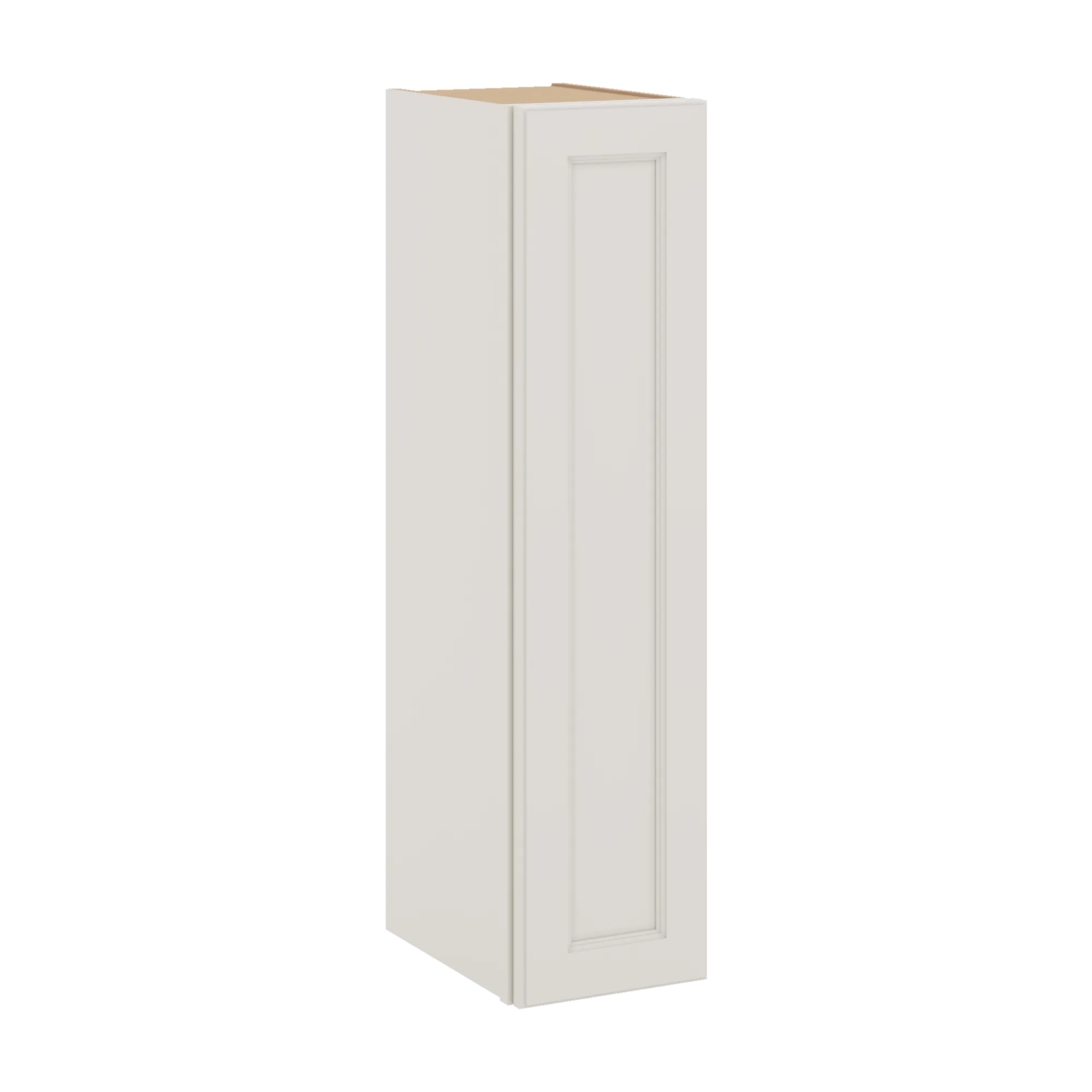 J&K Dove E1 Single Door Wall Cabinet - 09" W x 36" H