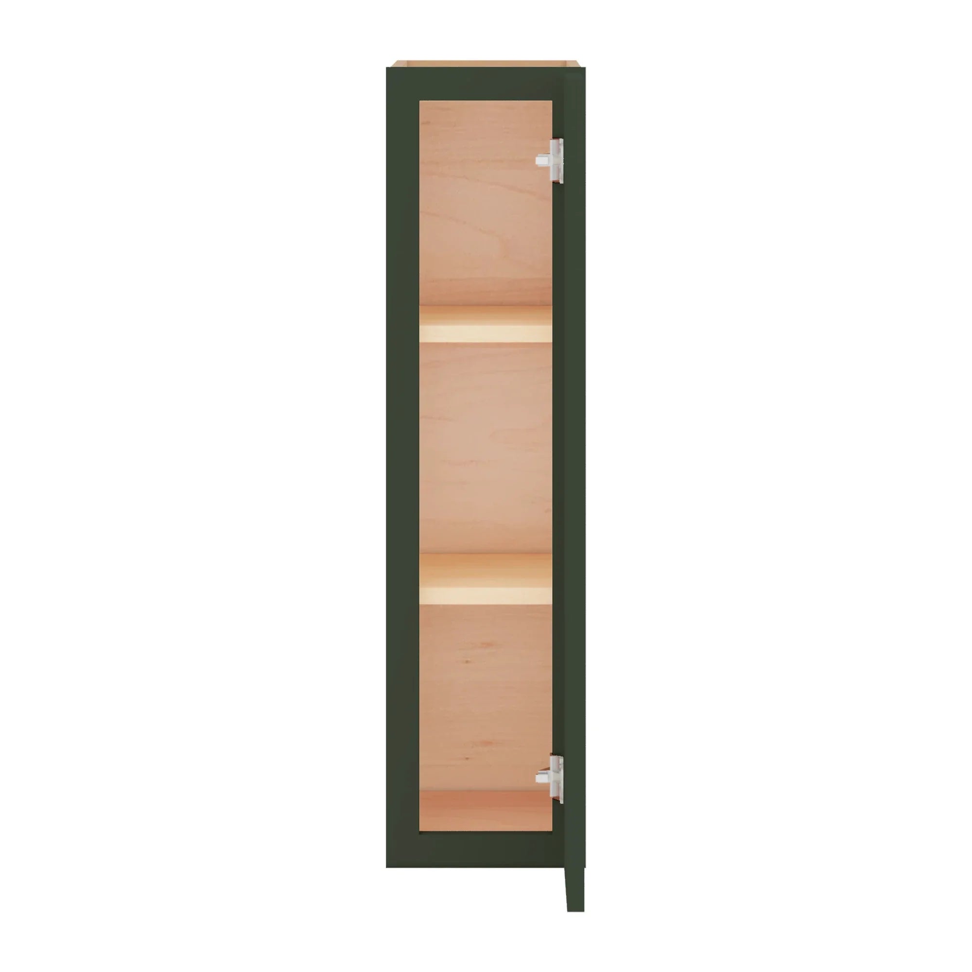 Modernform Cabinet Slim Sage Green 09" W X 36" H X 12" D Single Door Wall Cabinet